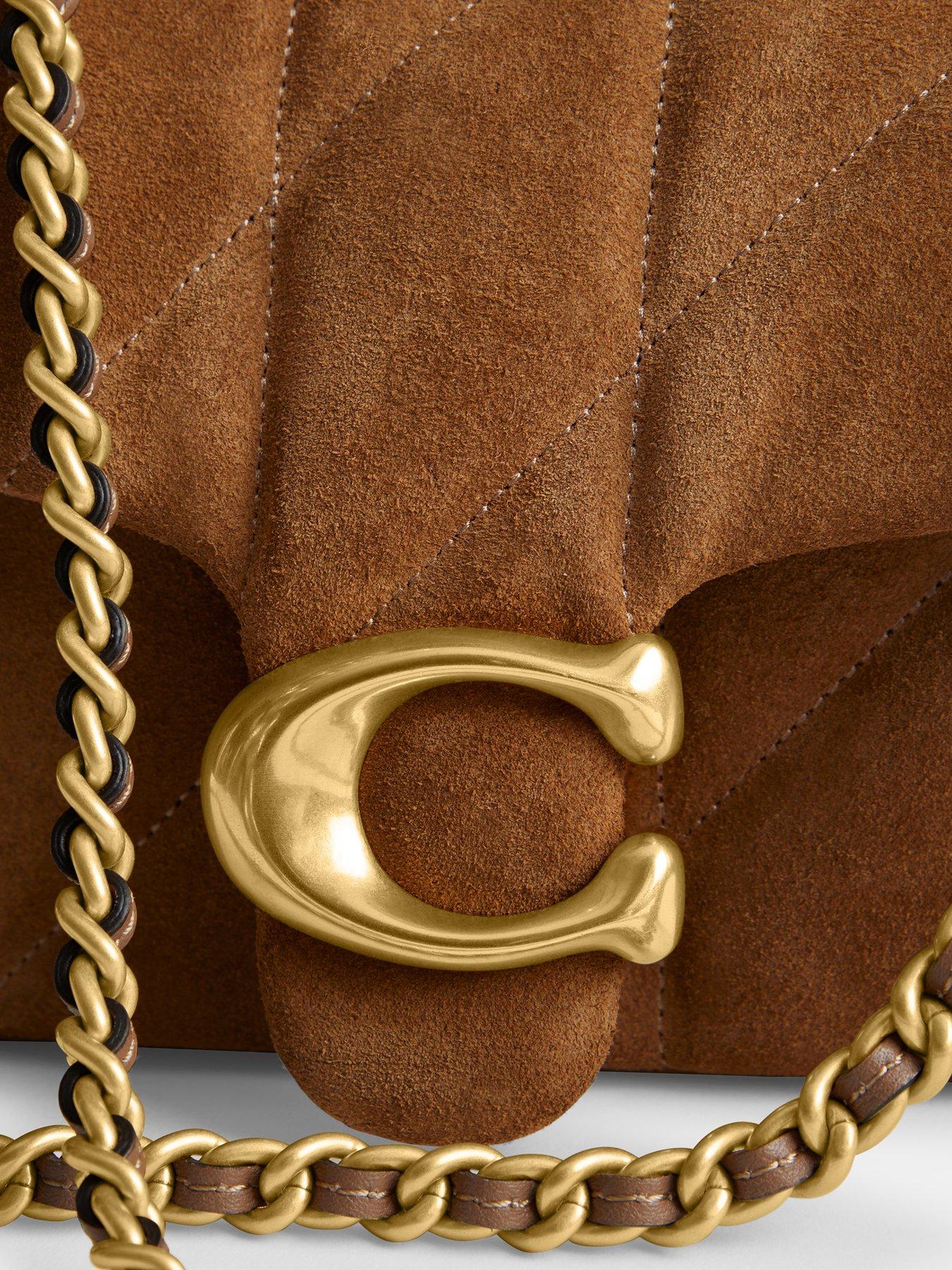 coach-quilted-suede-tabby-shoulder-bag-20-with-chainoutfit