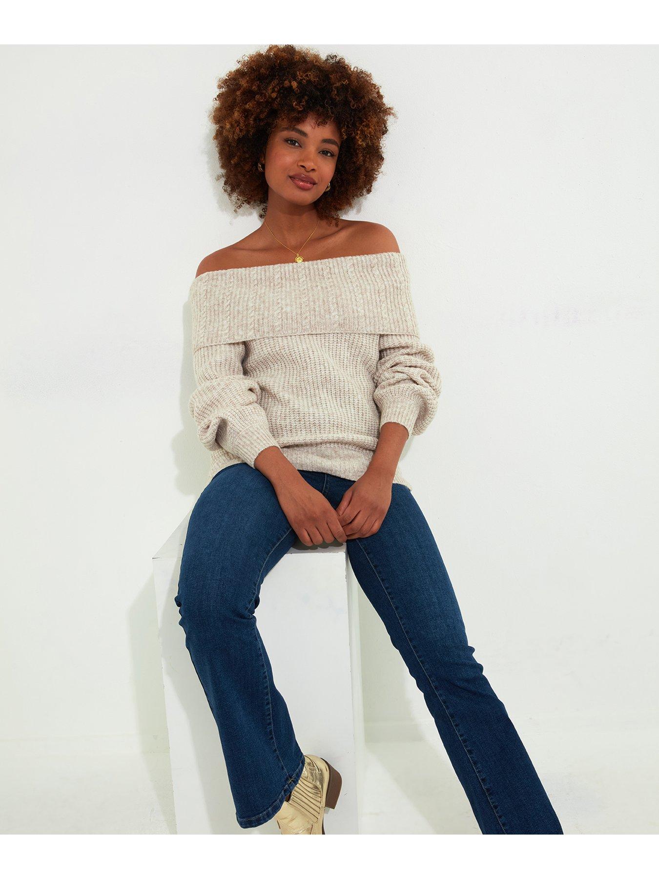 joe-browns-off-the-shoulder-jumper-creamoutfit