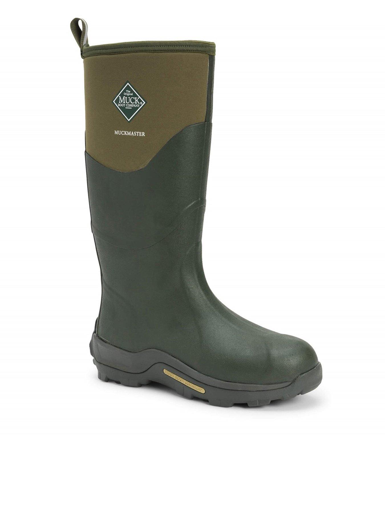 muck-boots-unisex-muckmaster-hi-boots-dark-greenstillFront