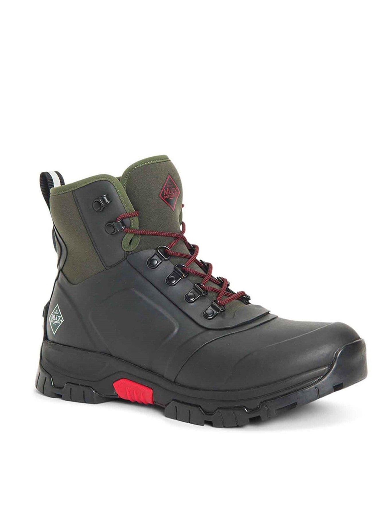Image 2 of 6 of Muck Boots Mens Mens Apex Lace Up Boots - Black