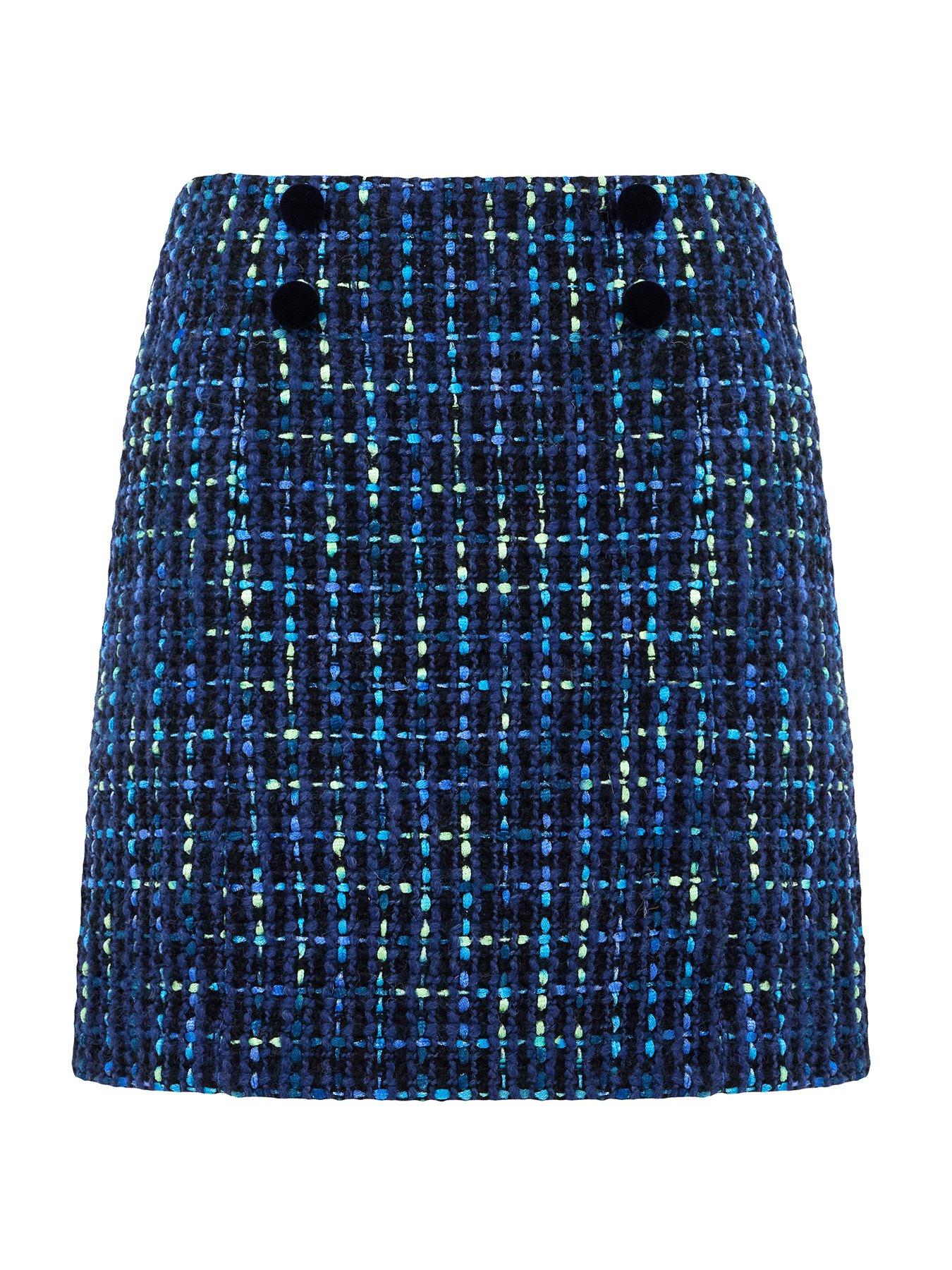 joe-browns-tiah-tweed-skirt-bluedetail