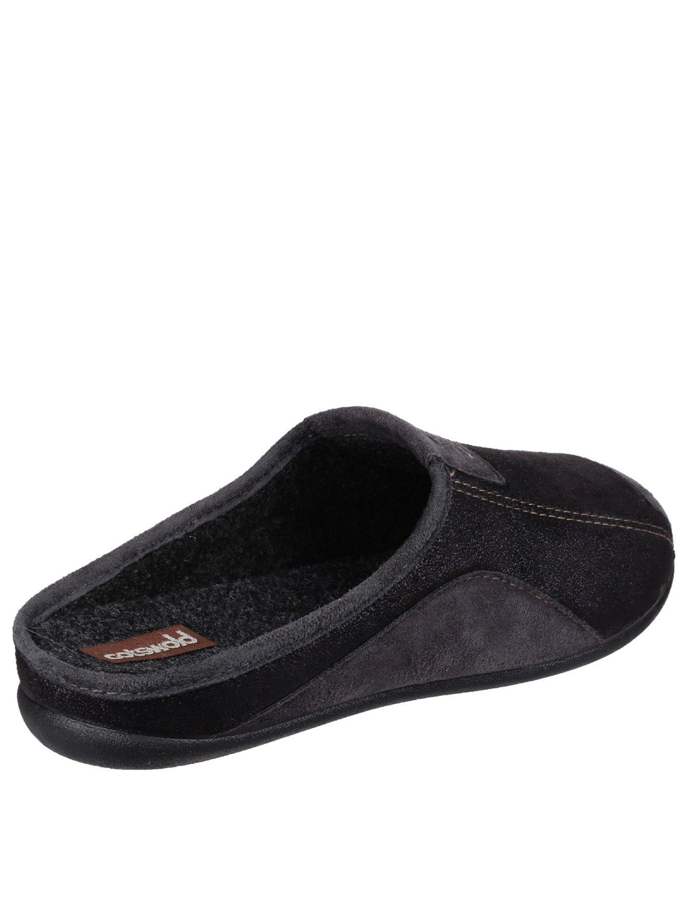 Image 3 of 4 of Cotswold Mens Westwell Slippers - Black