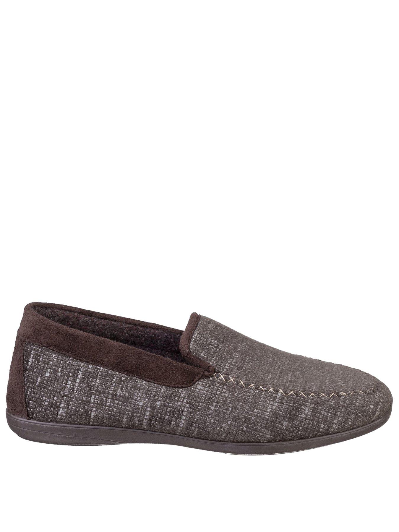 Image 1 of 4 of Cotswold Mens Stanley Slippers - Brown