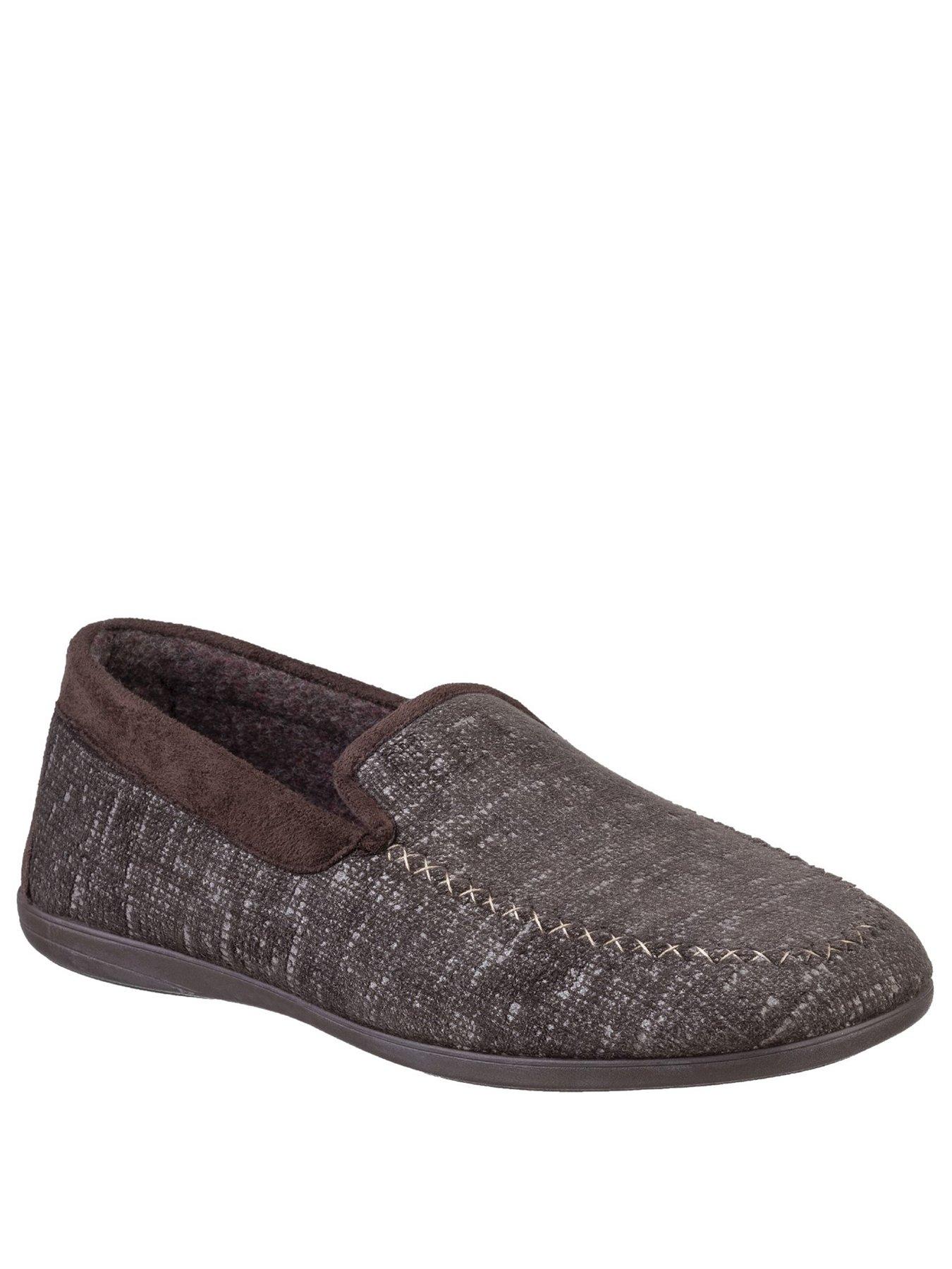 Image 2 of 4 of Cotswold Mens Stanley Slippers - Brown