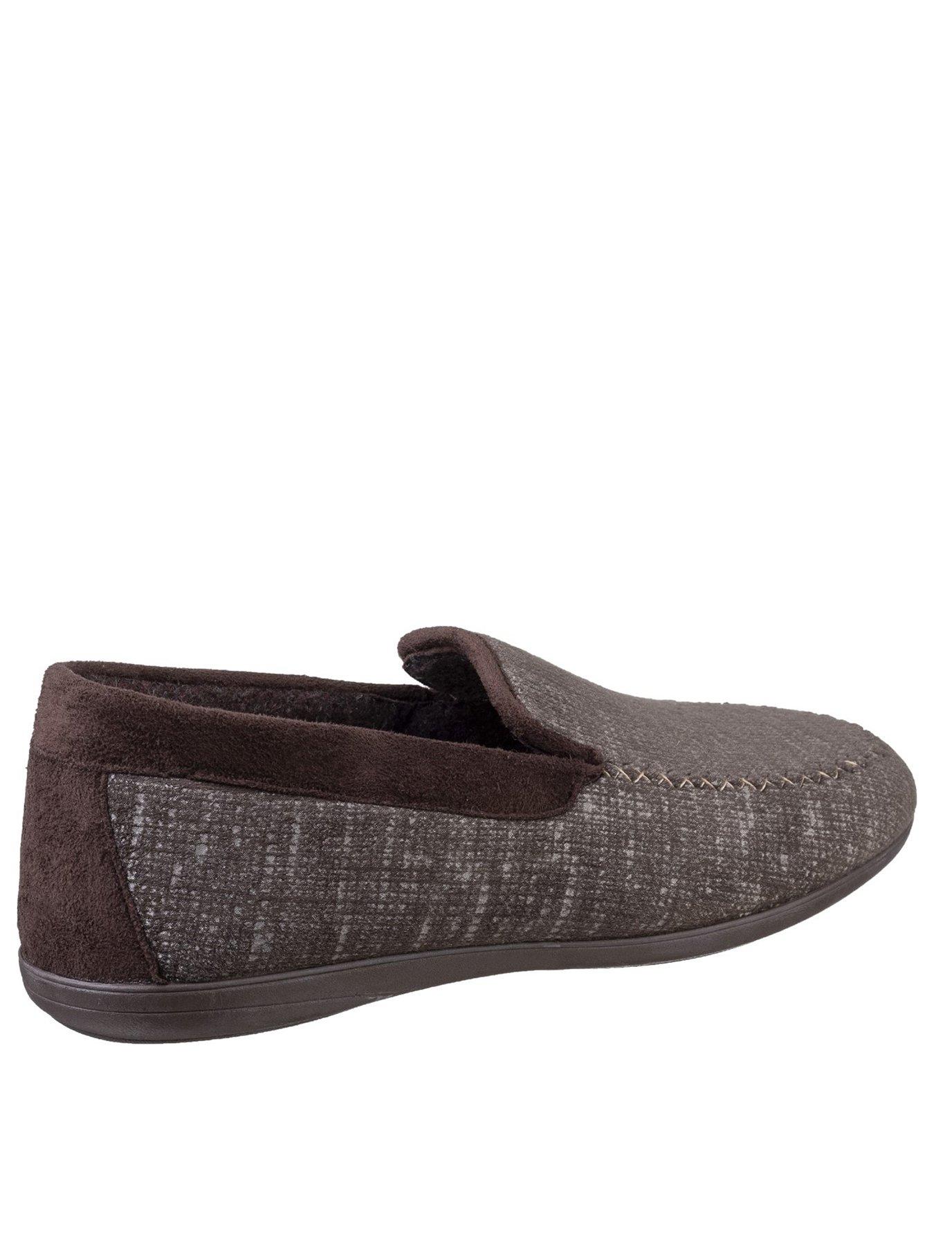 Image 3 of 4 of Cotswold Mens Stanley Slippers - Brown
