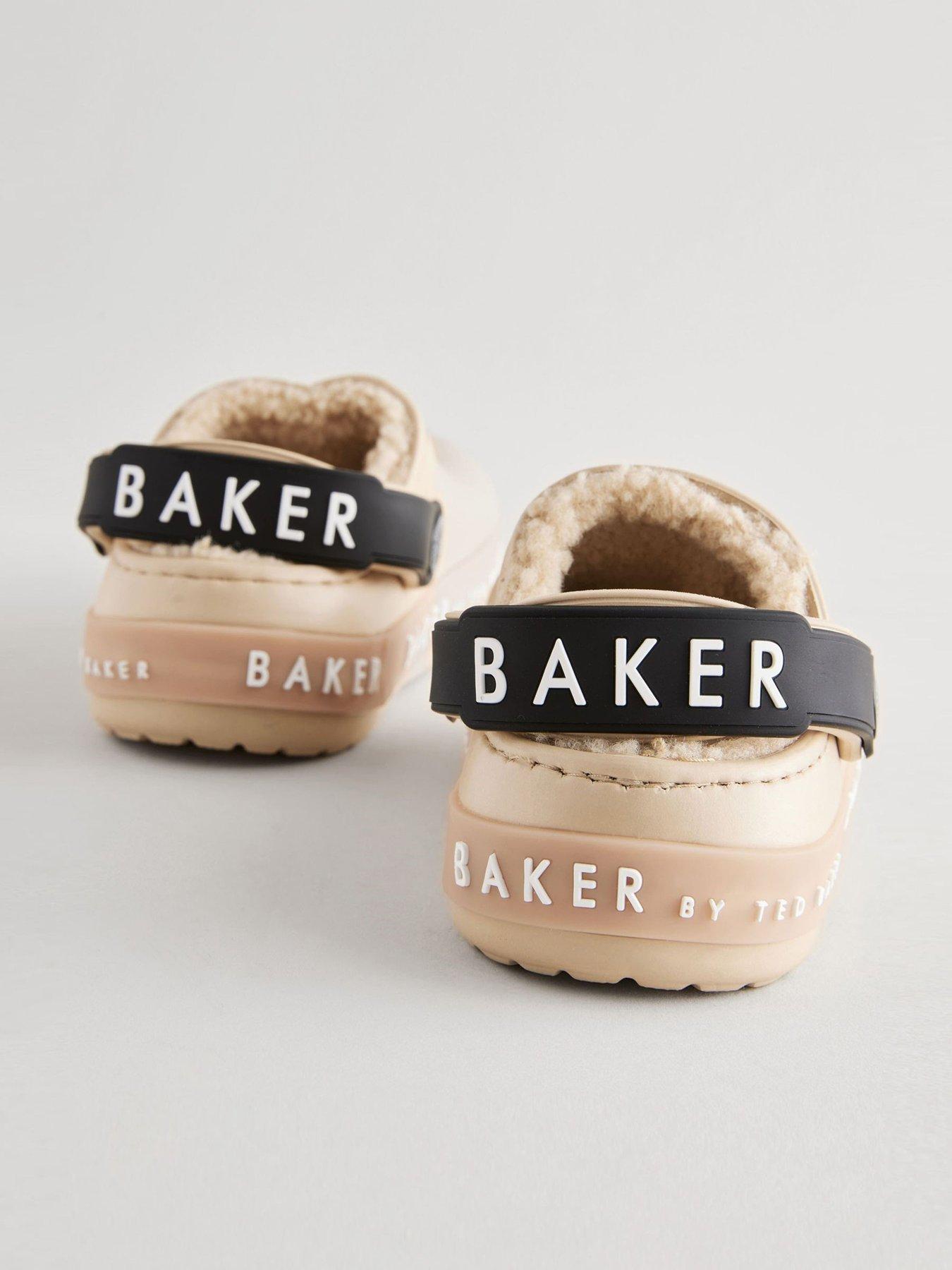 Image 2 of 5 of Ted Baker Younger Boys Borg Sling Back Light Up Shoe - Stone