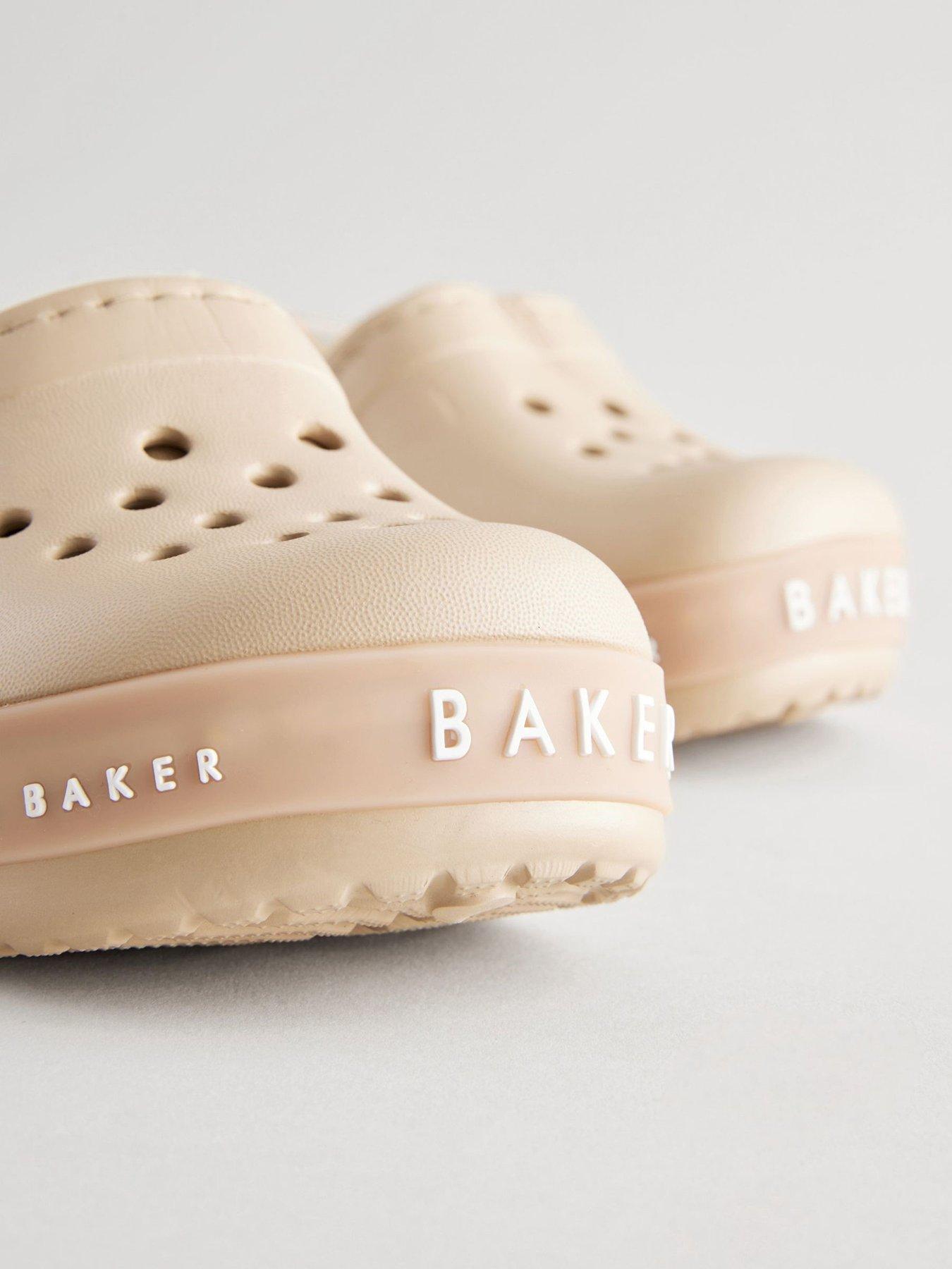 Image 3 of 5 of Ted Baker Younger Boys Borg Sling Back Light Up Shoe - Stone