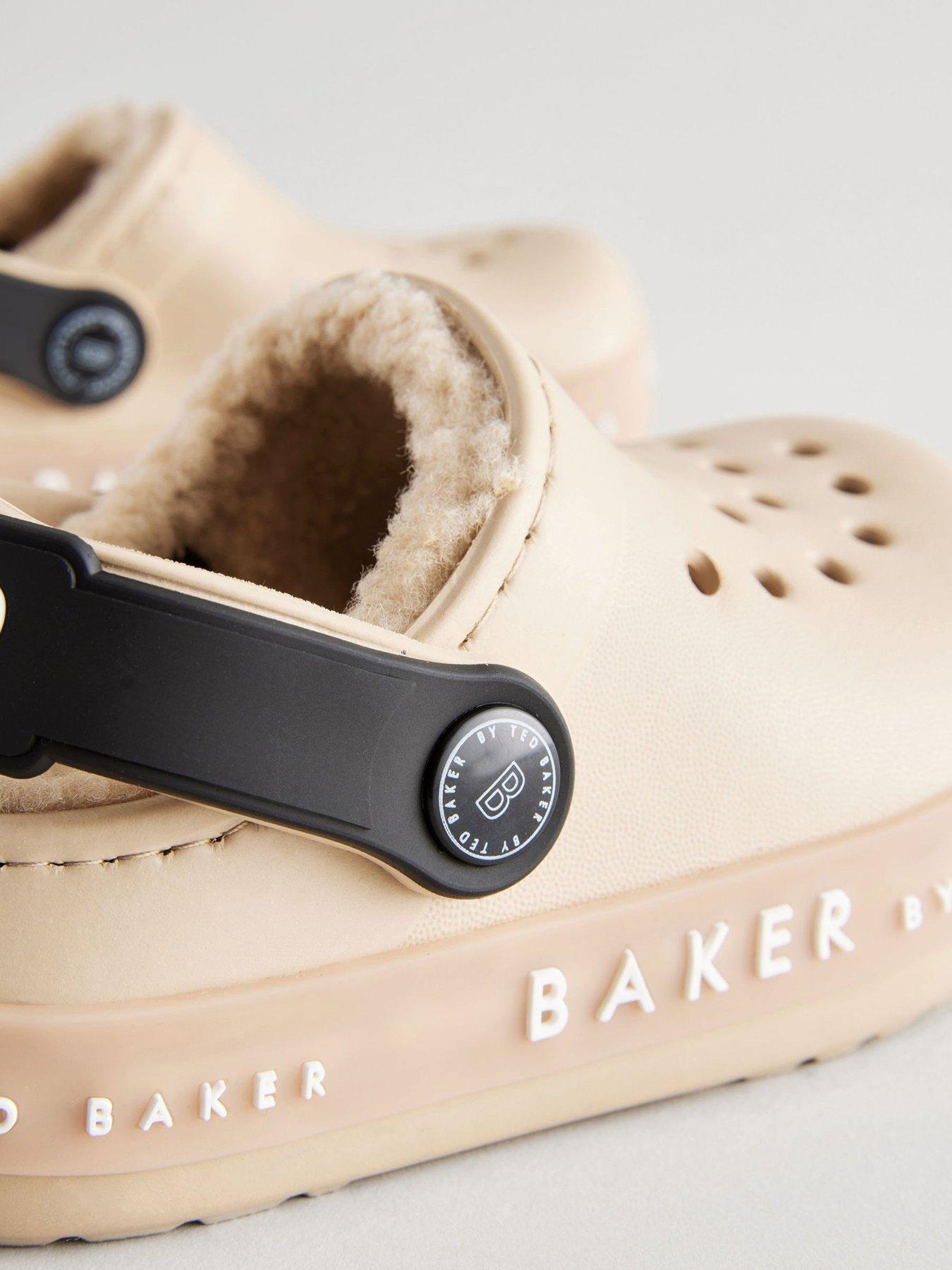 Image 5 of 5 of Ted Baker Younger Boys Borg Sling Back Light Up Shoe - Stone