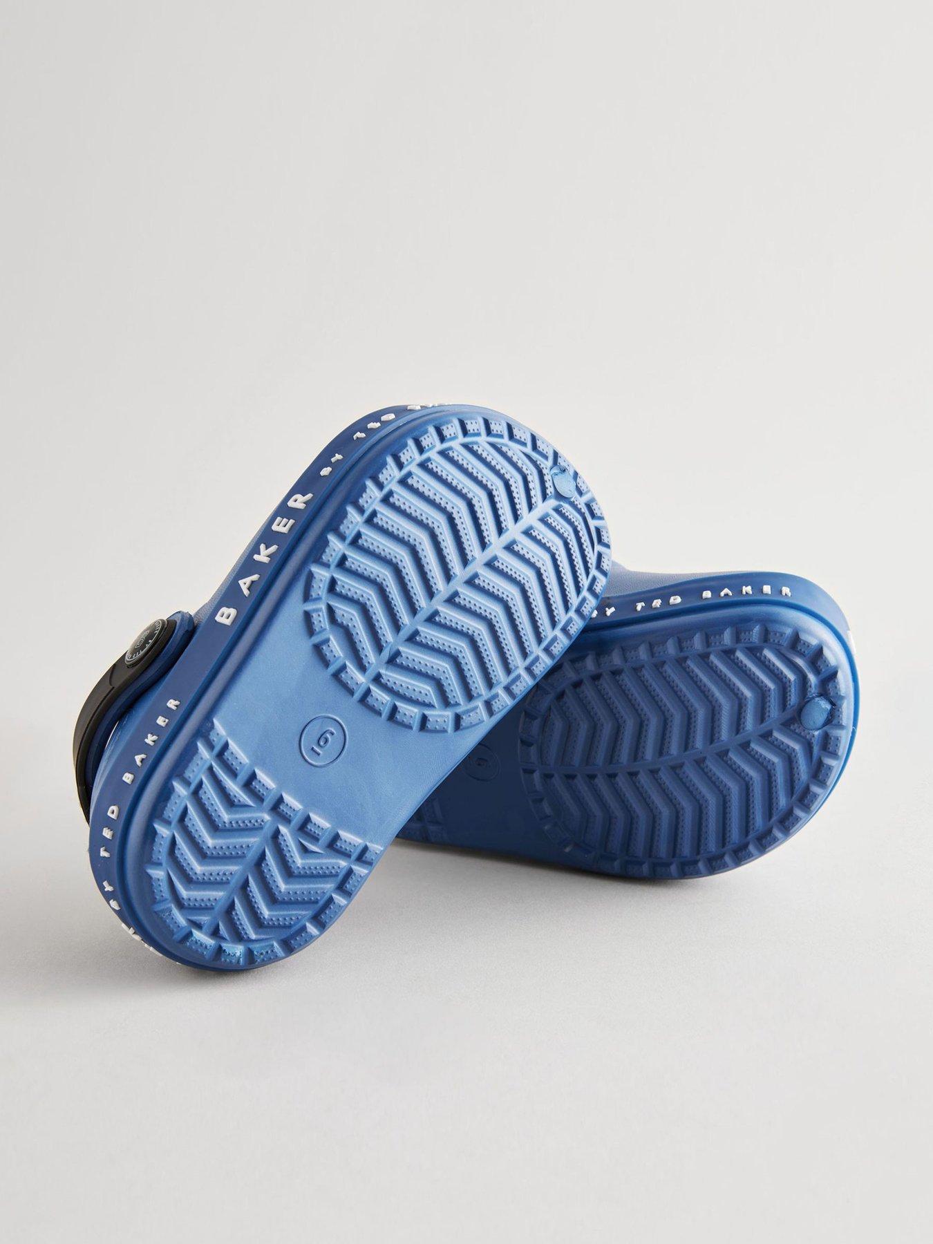 Image 4 of 5 of Ted Baker Younger Boys Borg Sling Back Shoe - Blue