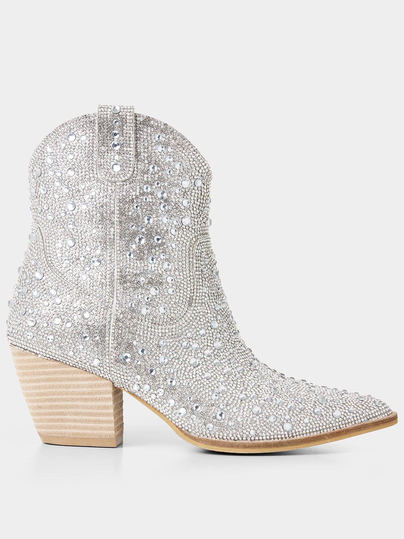 joe-browns-ankle-boots-silver