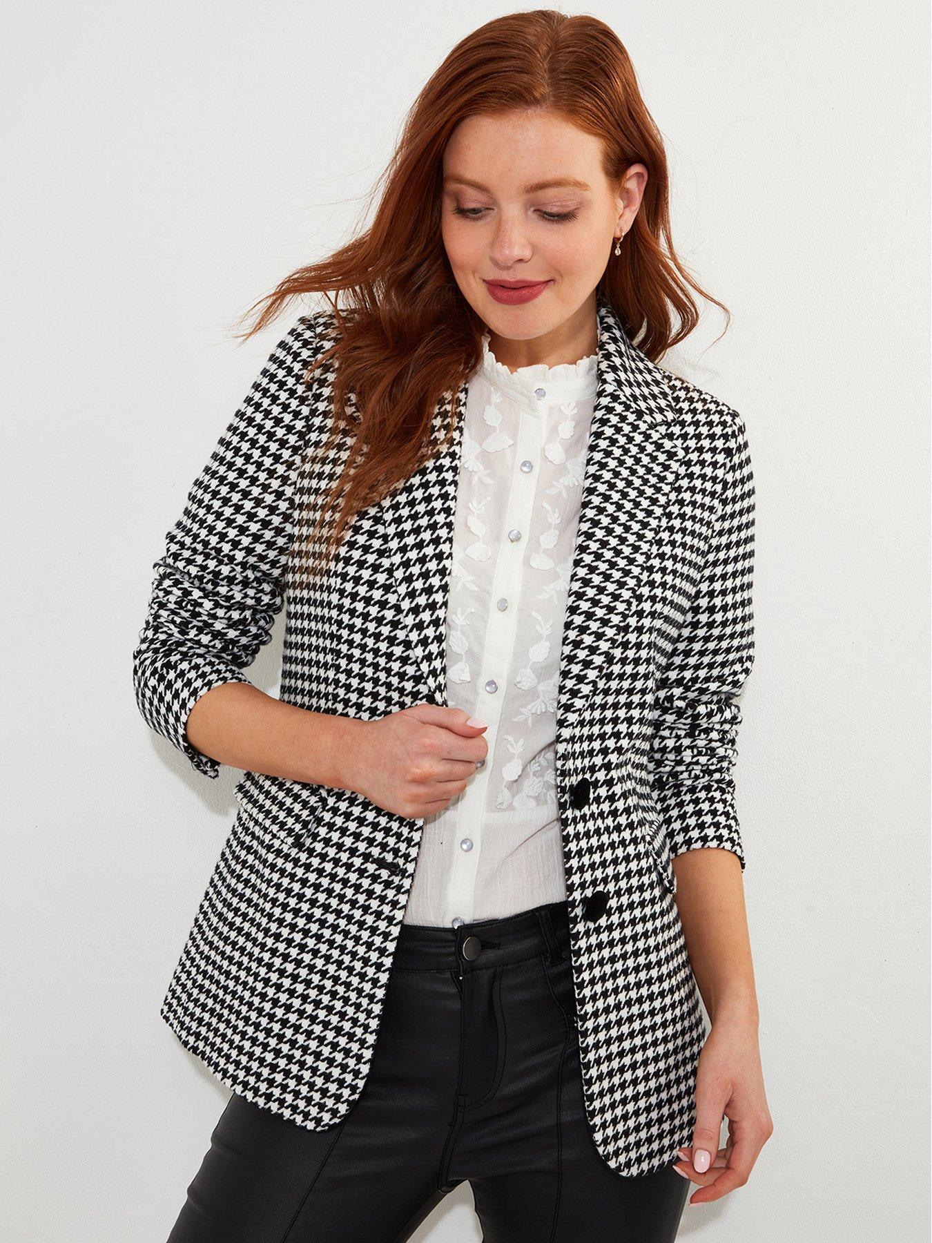 joe-browns-dogtooth-jacket-black-and-whitestillFront