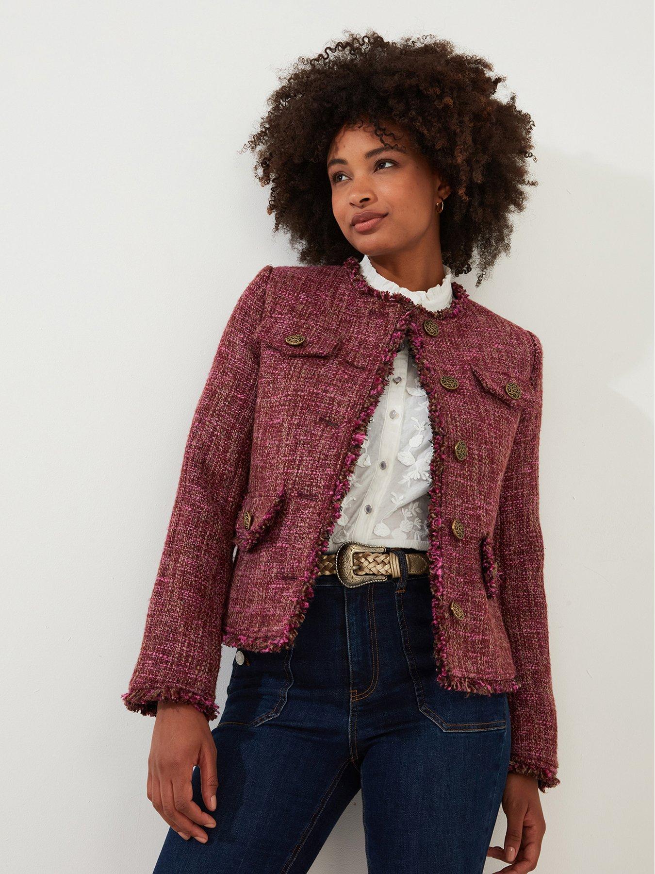 joe-browns-tweed-blazer-pink