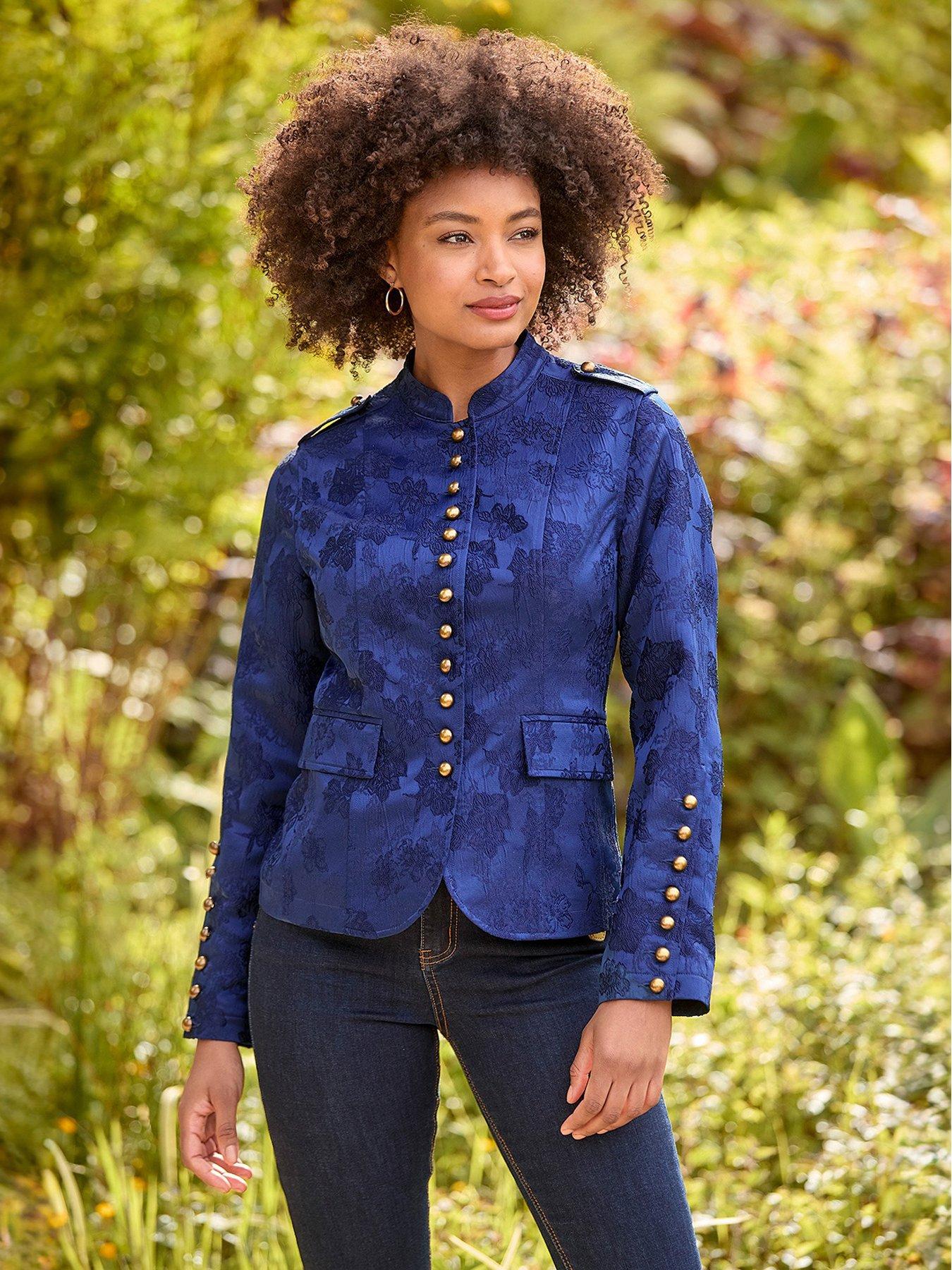 joe-browns-military-jacquard-jacket-blue