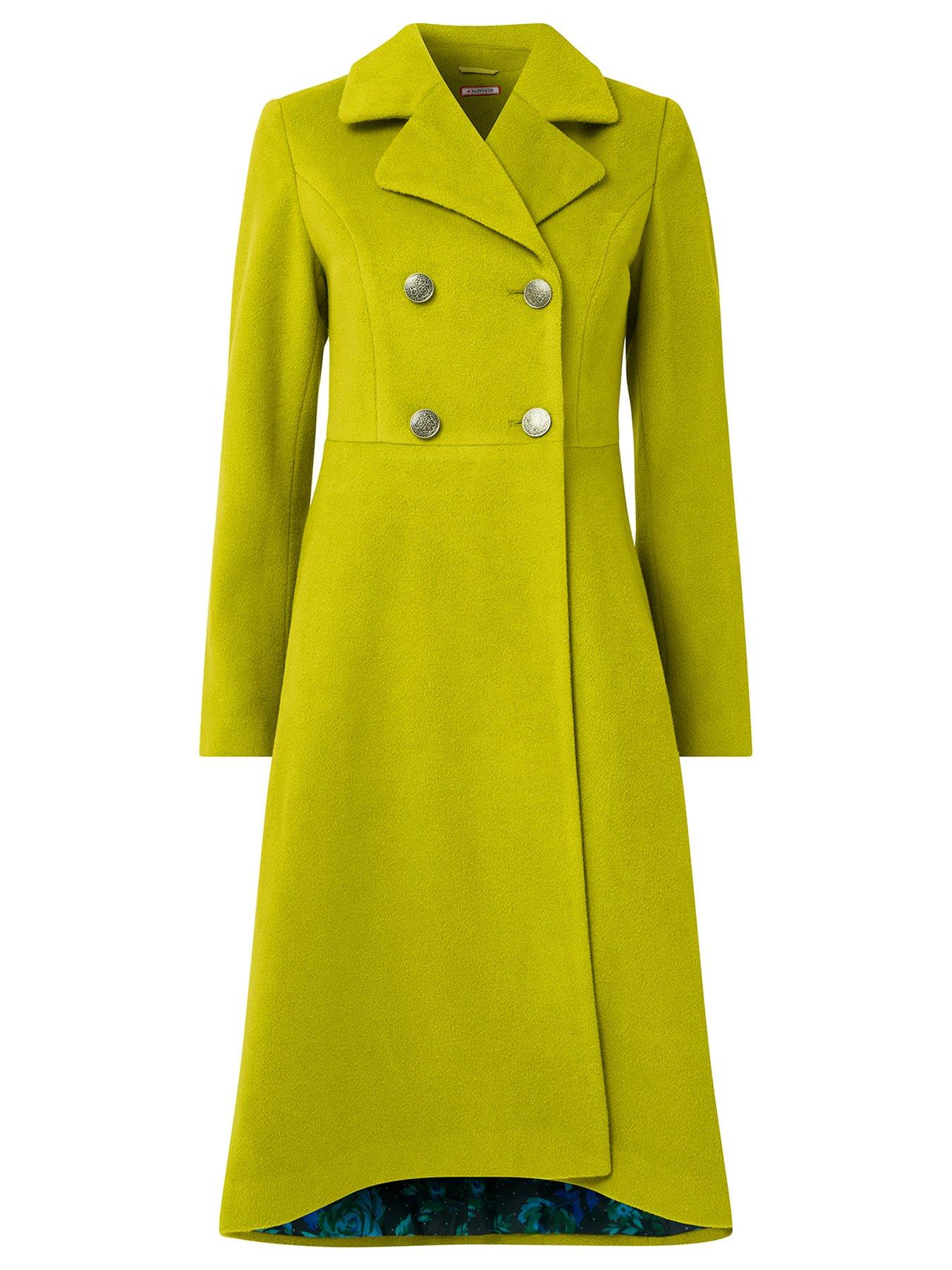 joe-browns-lime-double-breasted-maxi-coatdetail