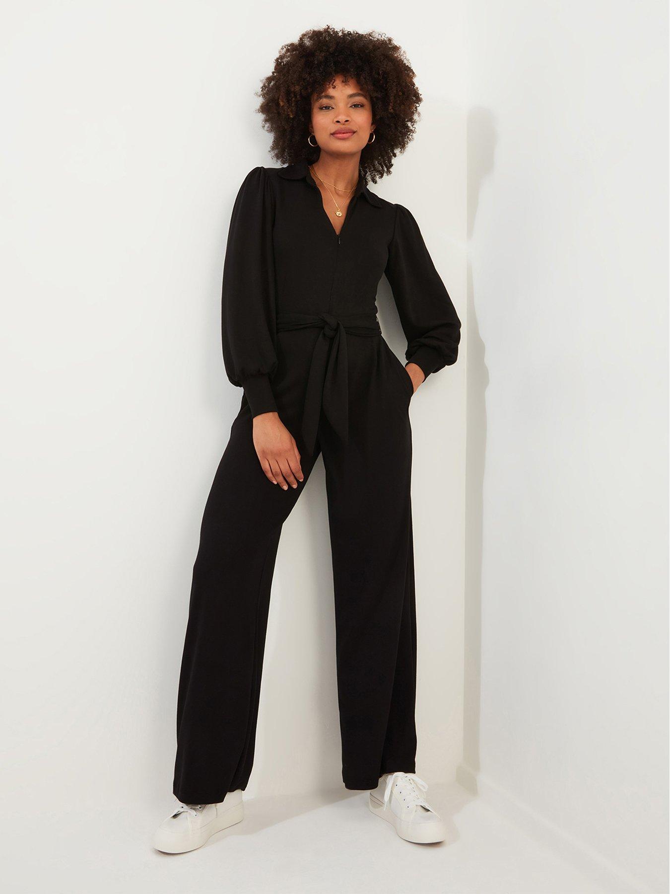 joe-browns-zipped-jumpsuit-blackfront