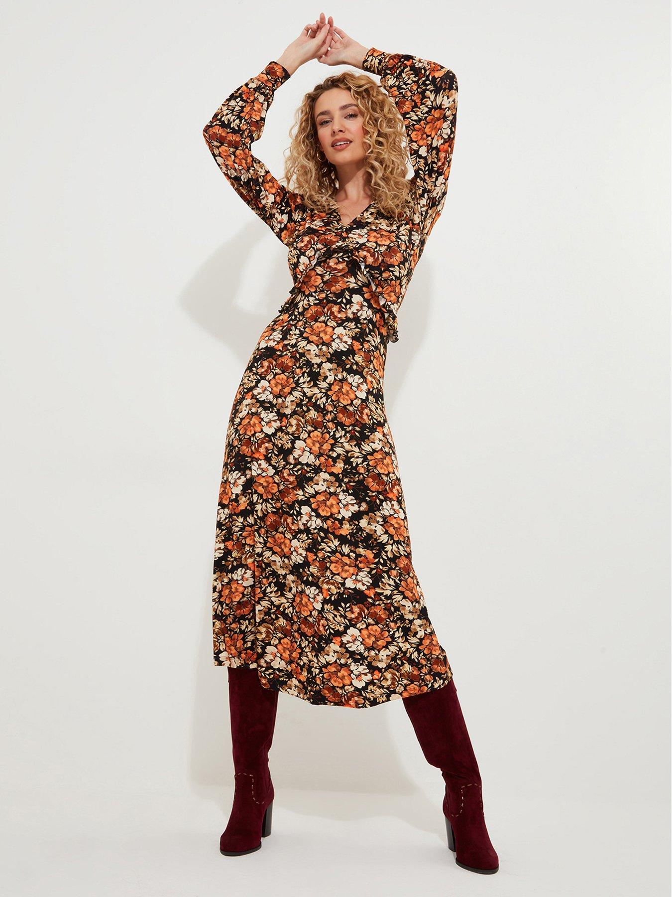 joe-browns-floral-printed-v-neck-jersey-dress-brownoutfit