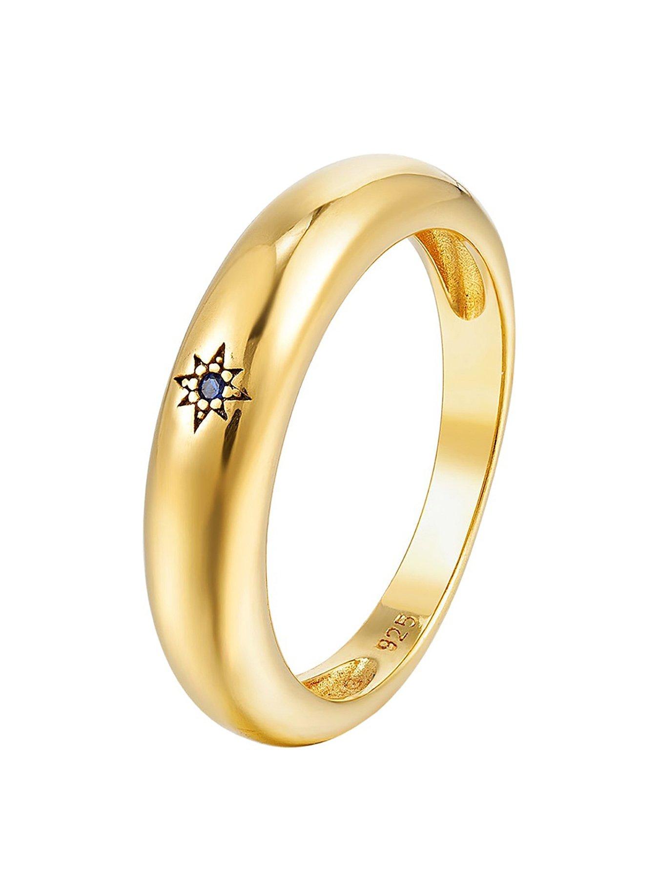 seol-gold-sapphire-star-domed-ring