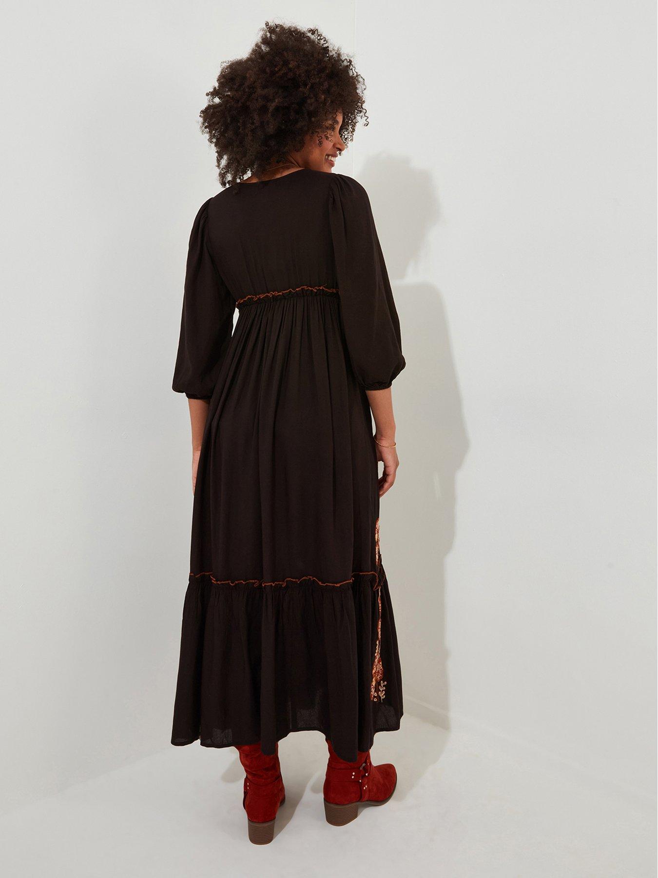 joe-browns-embroidered-boho-black-dressback