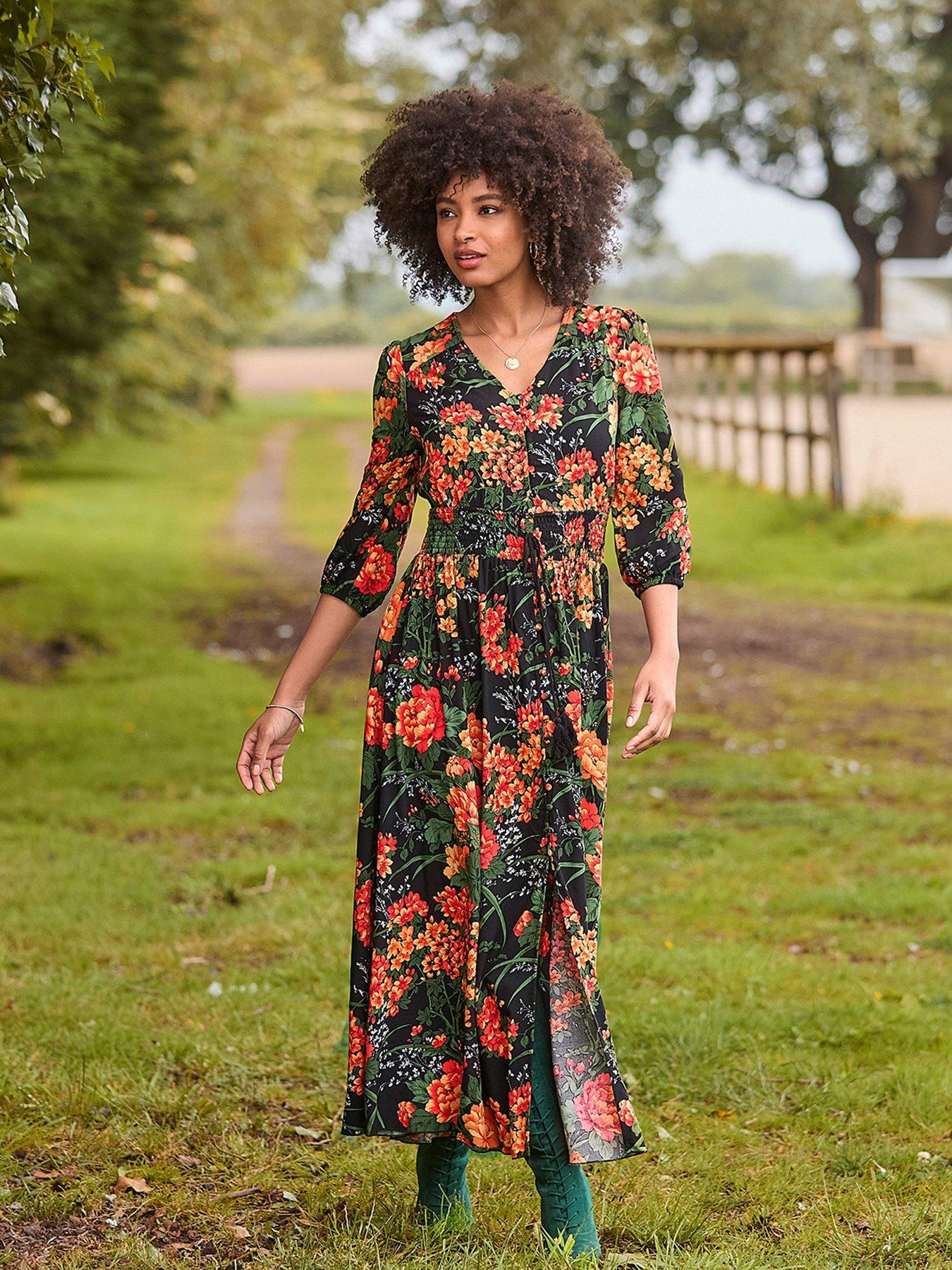 joe-browns-sienna-floral-midi-dress-black