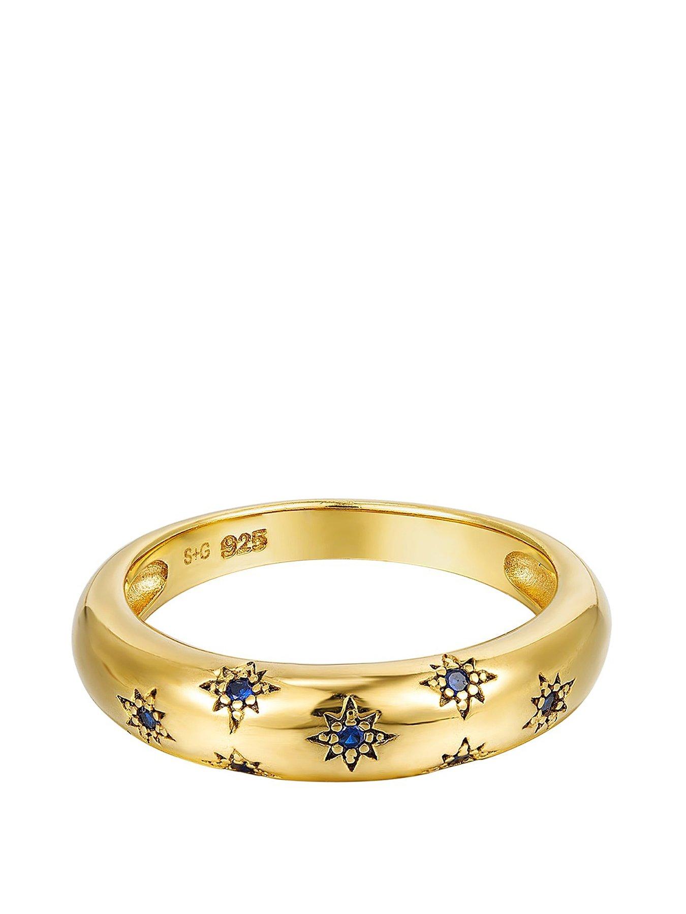 seol-gold-starry-sapphire-domed-ring