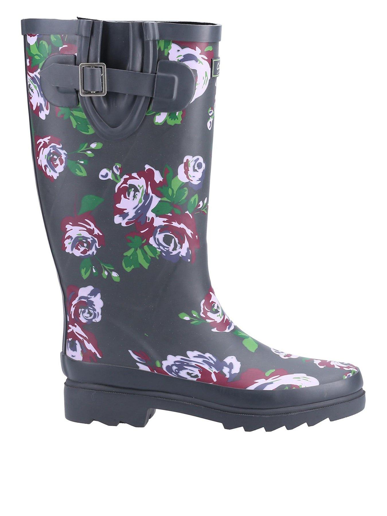 cotswold-ladies-blossom-everyday-wellingtons-purple