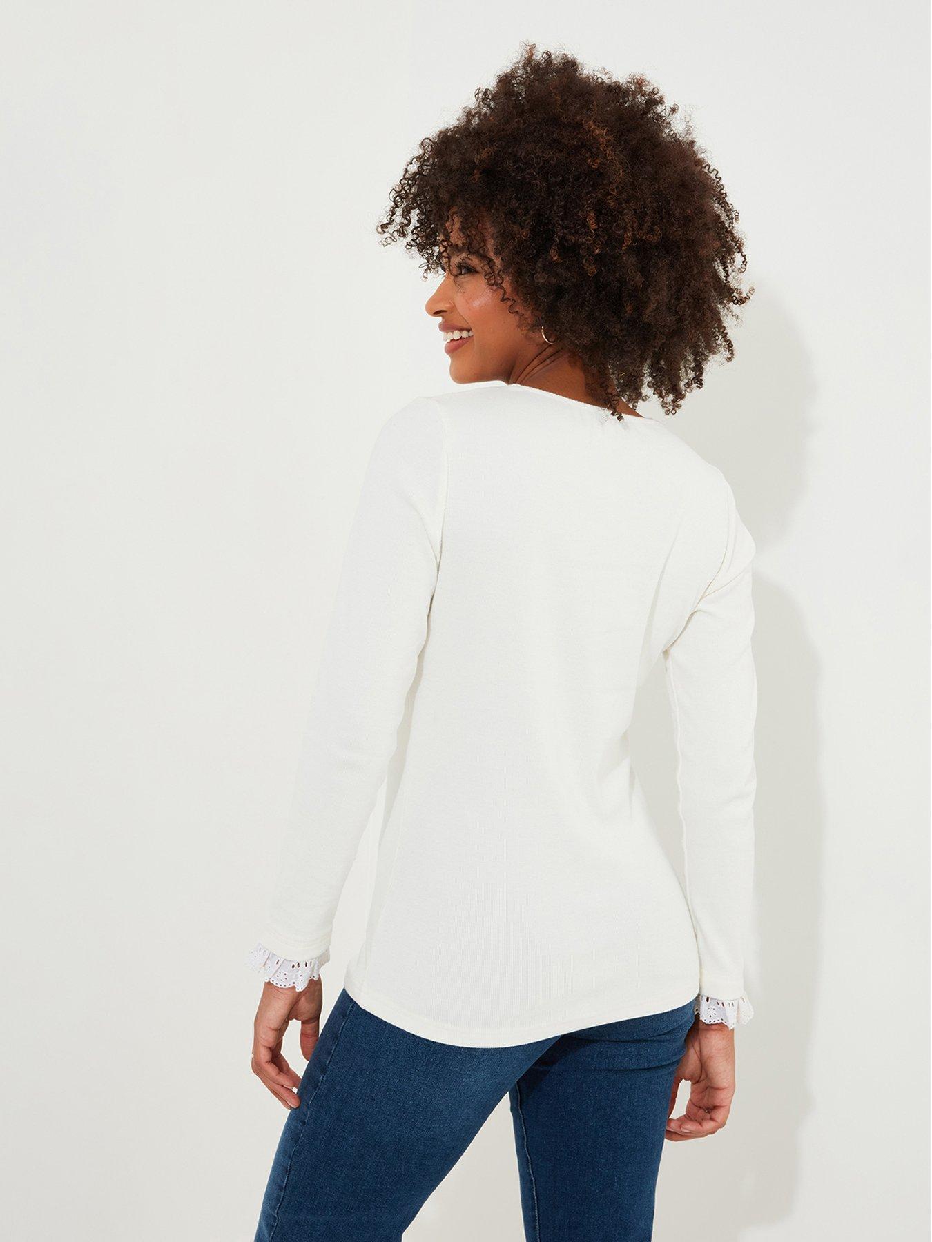 joe-browns-collar-detail-top-creamstillFront