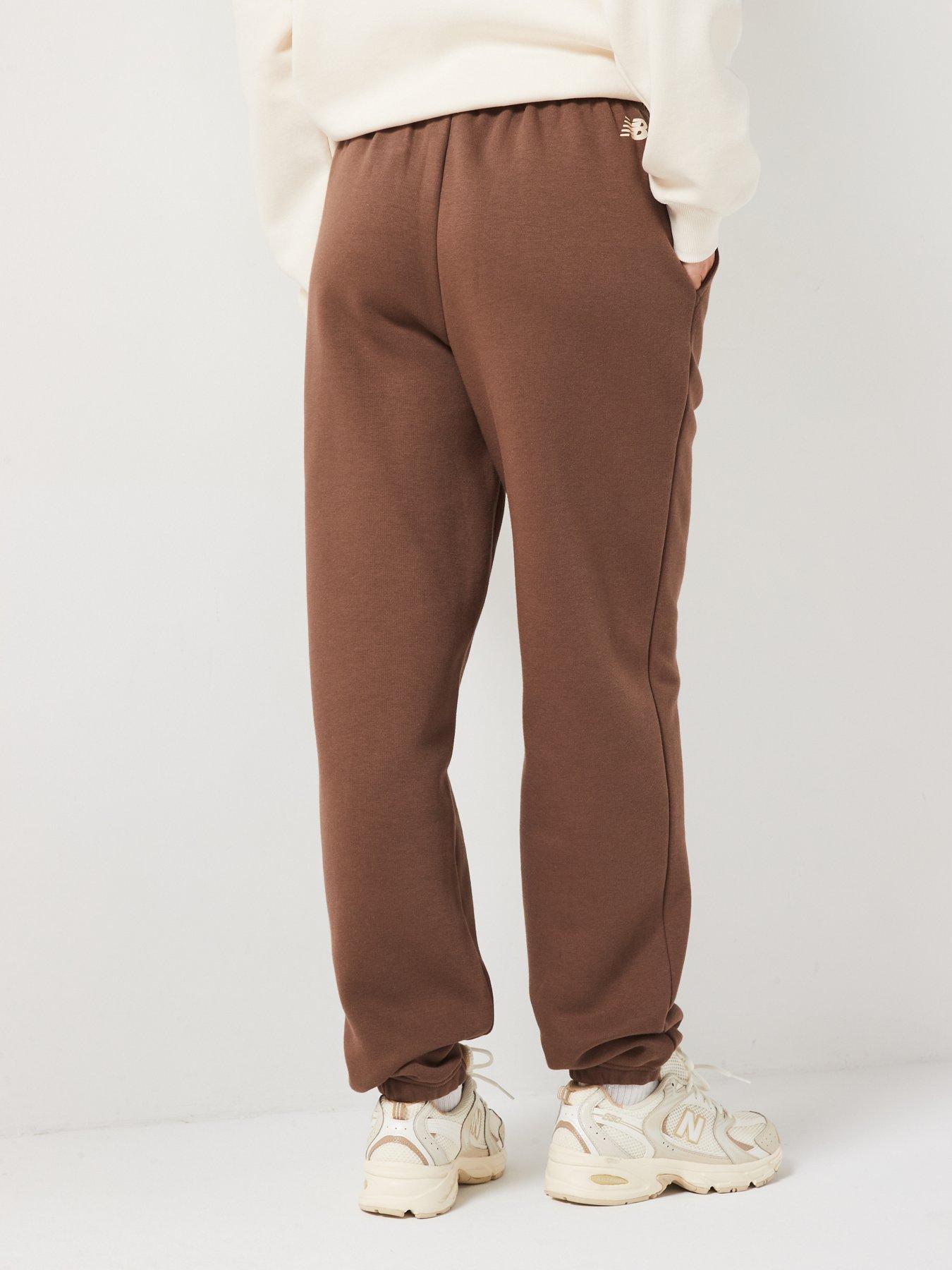 Image 2 of 5 of New Balance Womens Seasonal Graphic Sweatpant - Brown