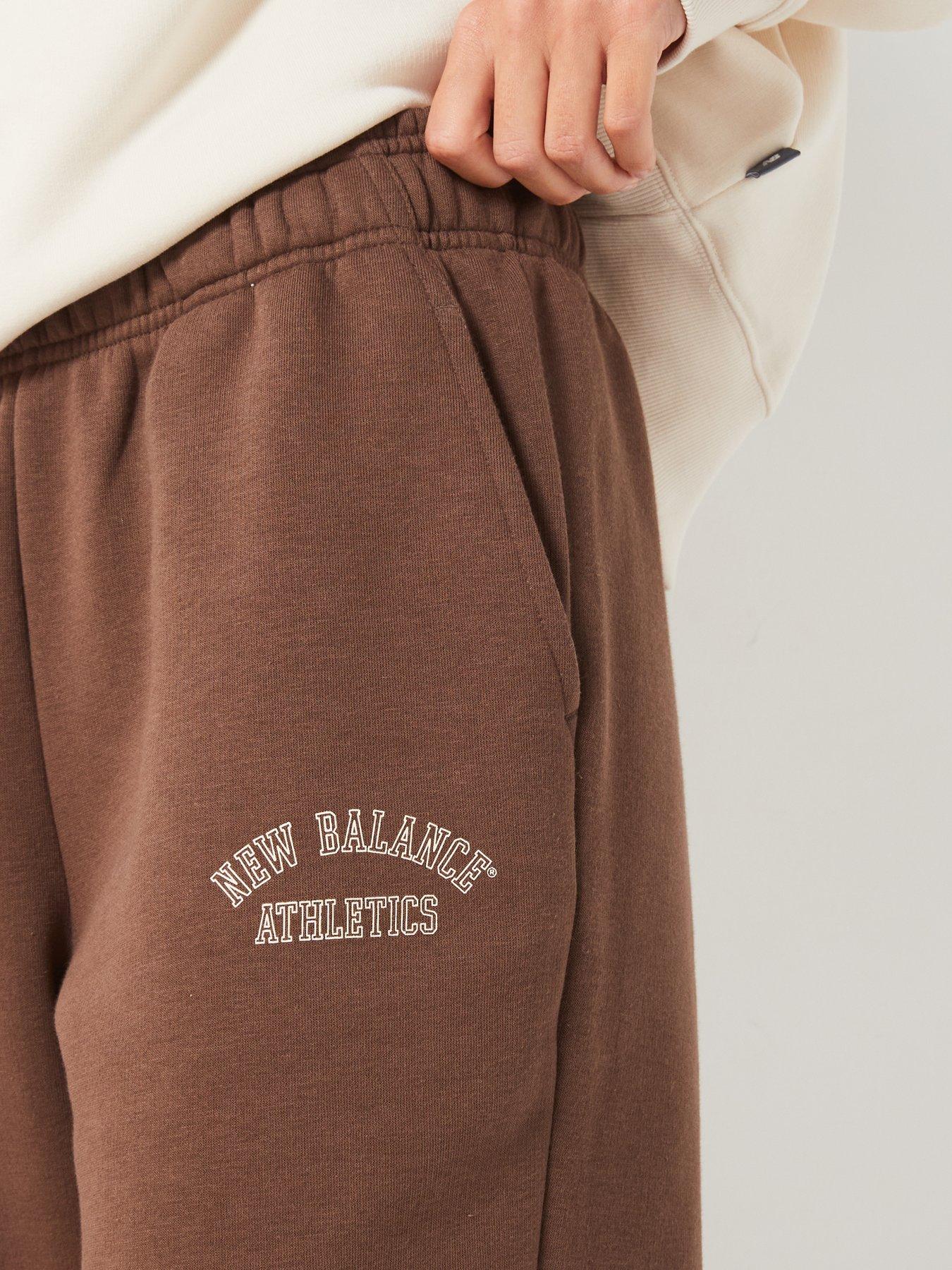 Image 4 of 5 of New Balance Womens Seasonal Graphic Sweatpant - Brown