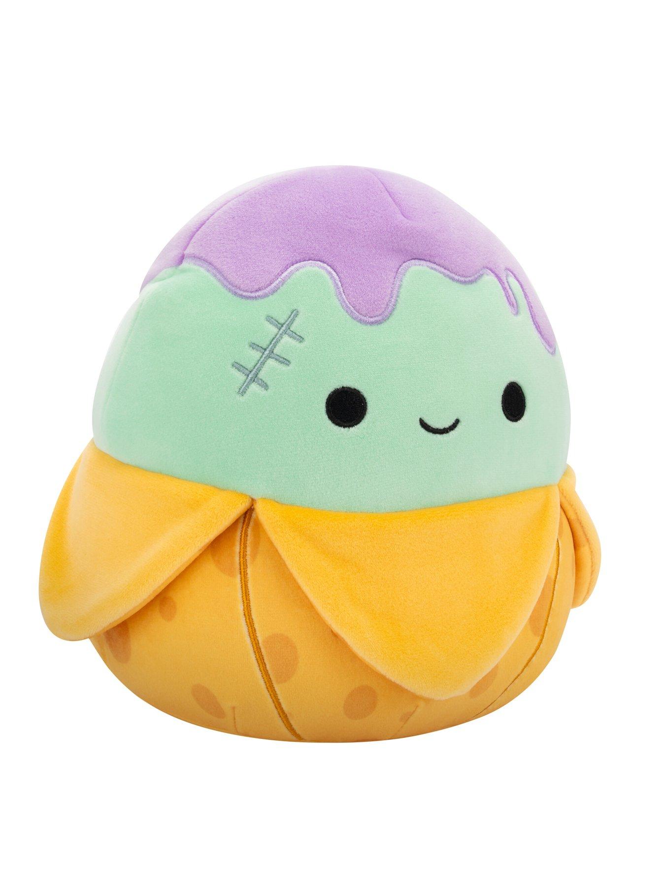 Image 2 of 8 of Squishmallows Original Squishmallows 7.5-Inch Stanislav the Teal Monster Banana