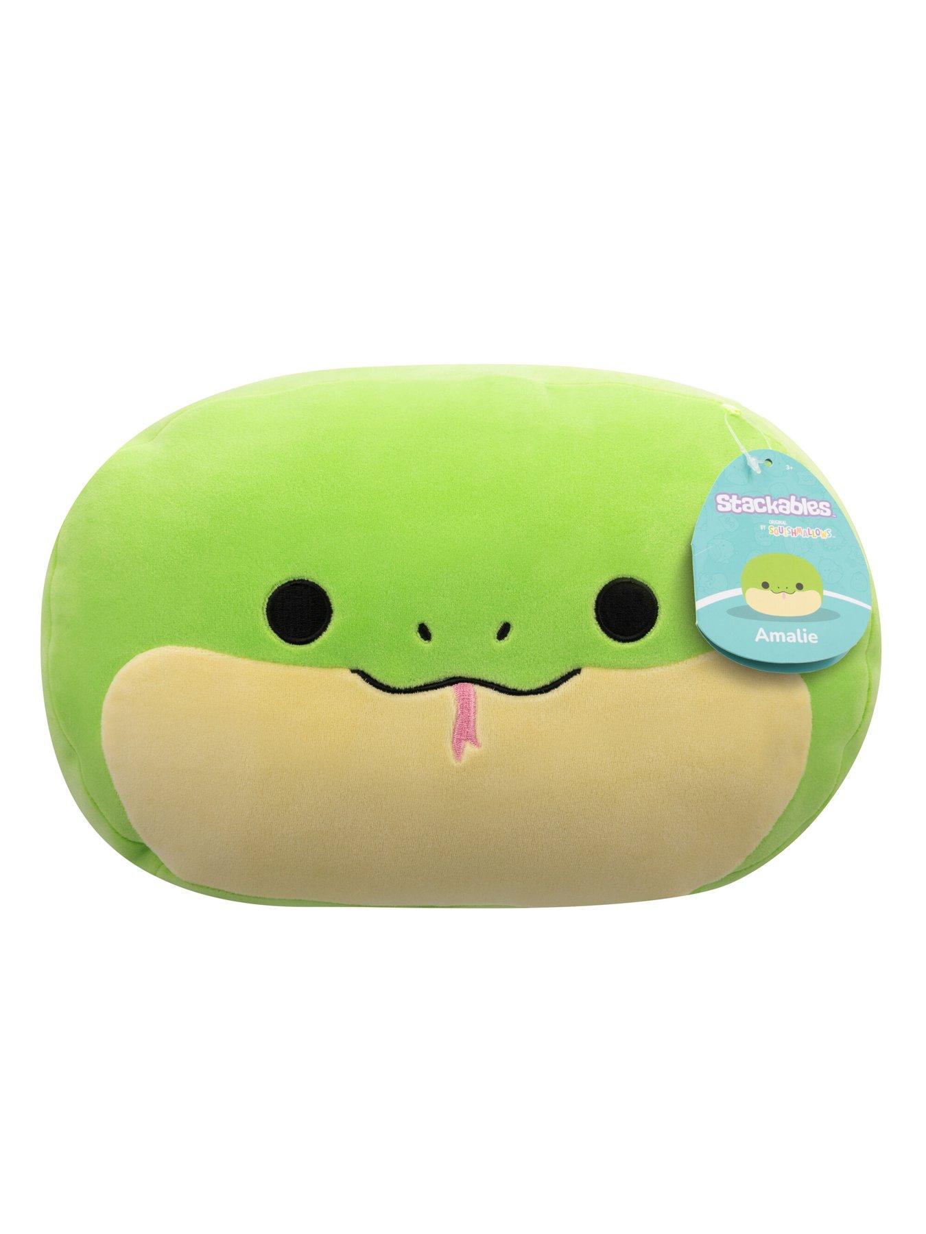 Image 5 of 7 of Squishmallows Original Squishmallows Stackables 12-Inch Amalie the Green Snake
