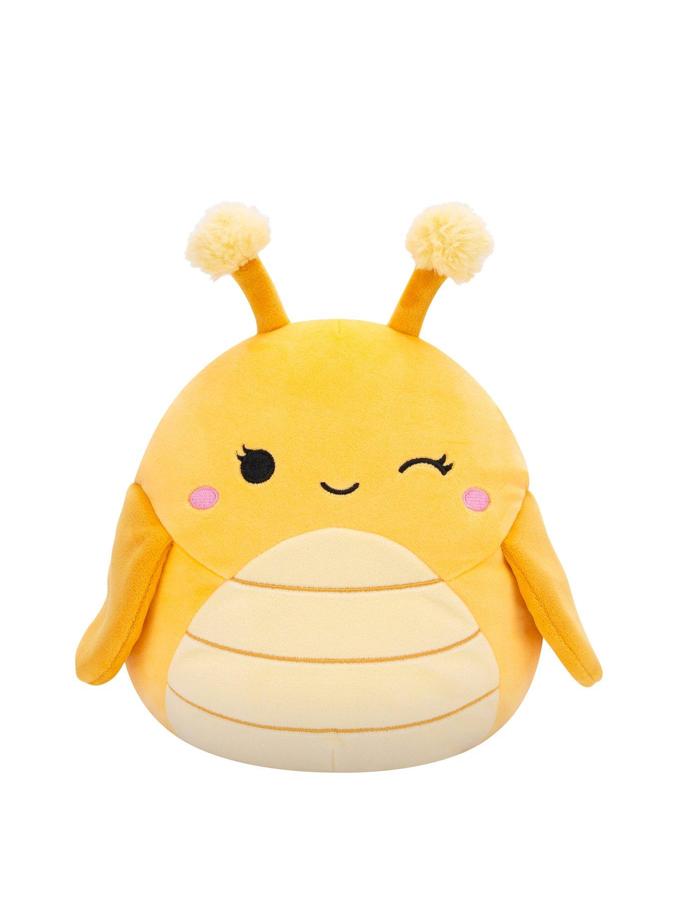 Image 1 of 8 of Squishmallows Original Squishmallows 7.5-Inch Greer the Yellow Grasshopper