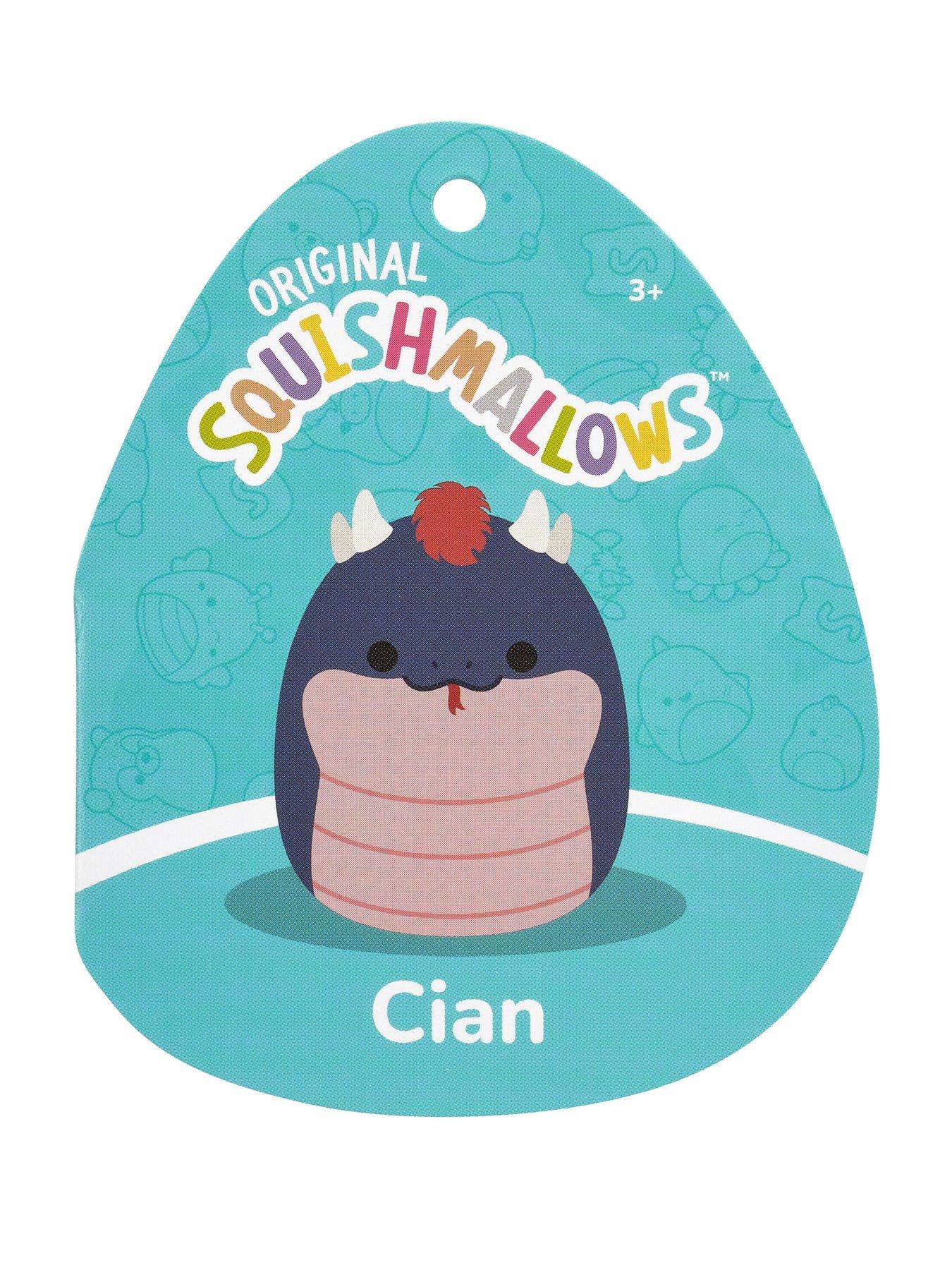 Image 6 of 8 of Squishmallows Original Squishmallows 12-Inch Cian the Navy Basilisk
