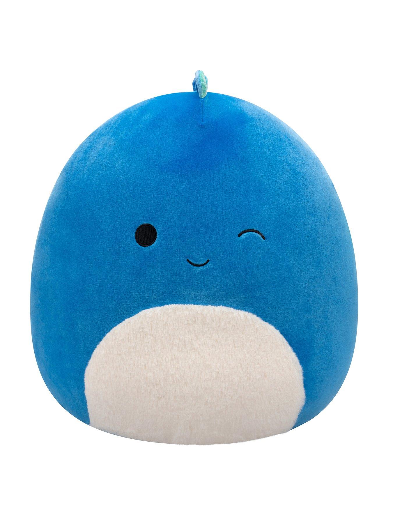 Image 1 of 8 of Squishmallows Original Squishmallows 16-Inch Brody the Winking Dark Blue Dino
