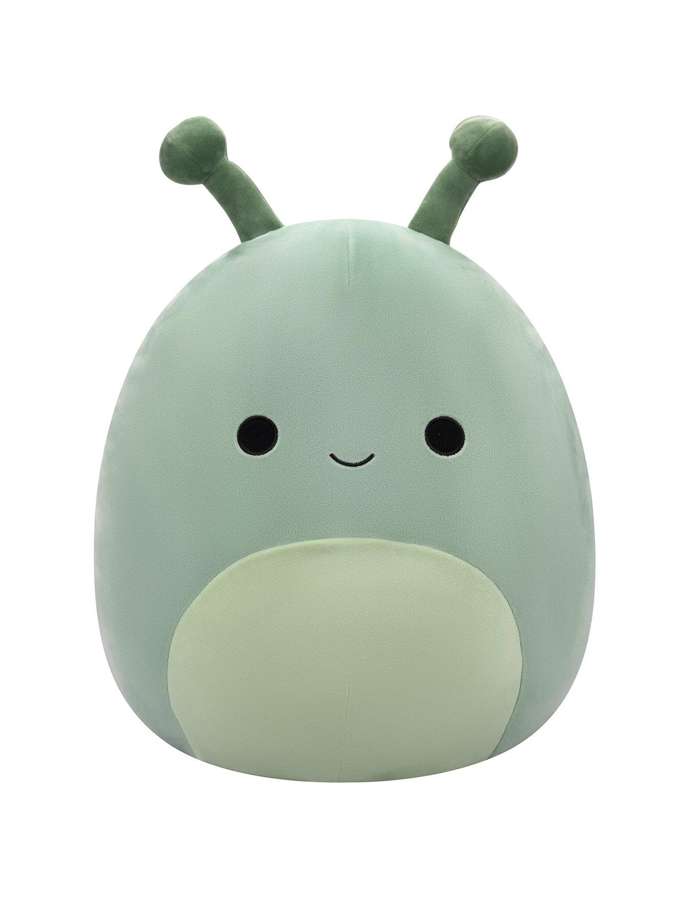 undefined Original Squishmallows 16-Inch Preeto the Olive Green Slug