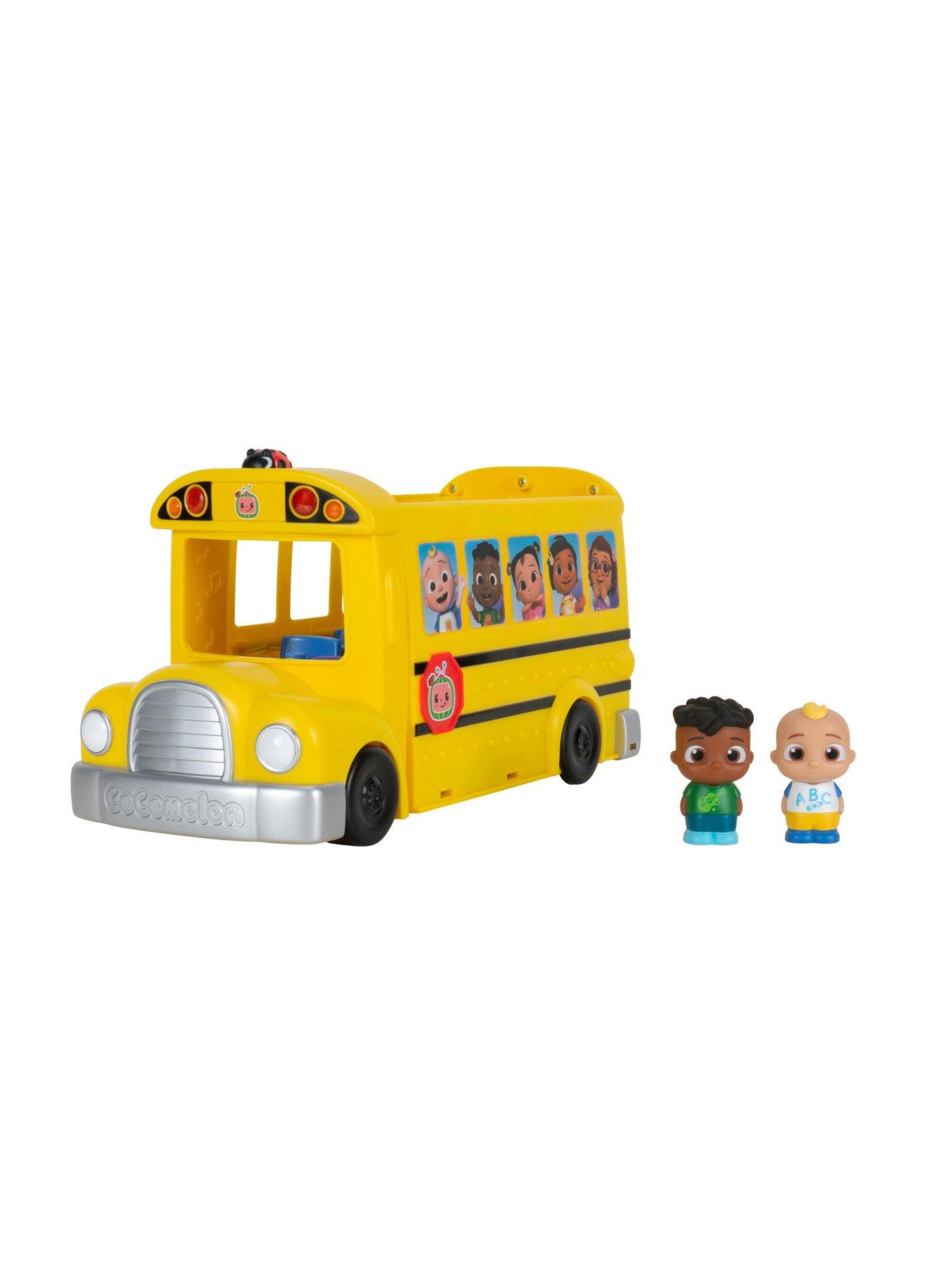 Image 2 of 8 of Cocomelon CoComelon Transforming School Time Bus - Lights and Sounds - 3 Favourite Songs - 6 Areas of Play - Removable JJ and Cody Figures