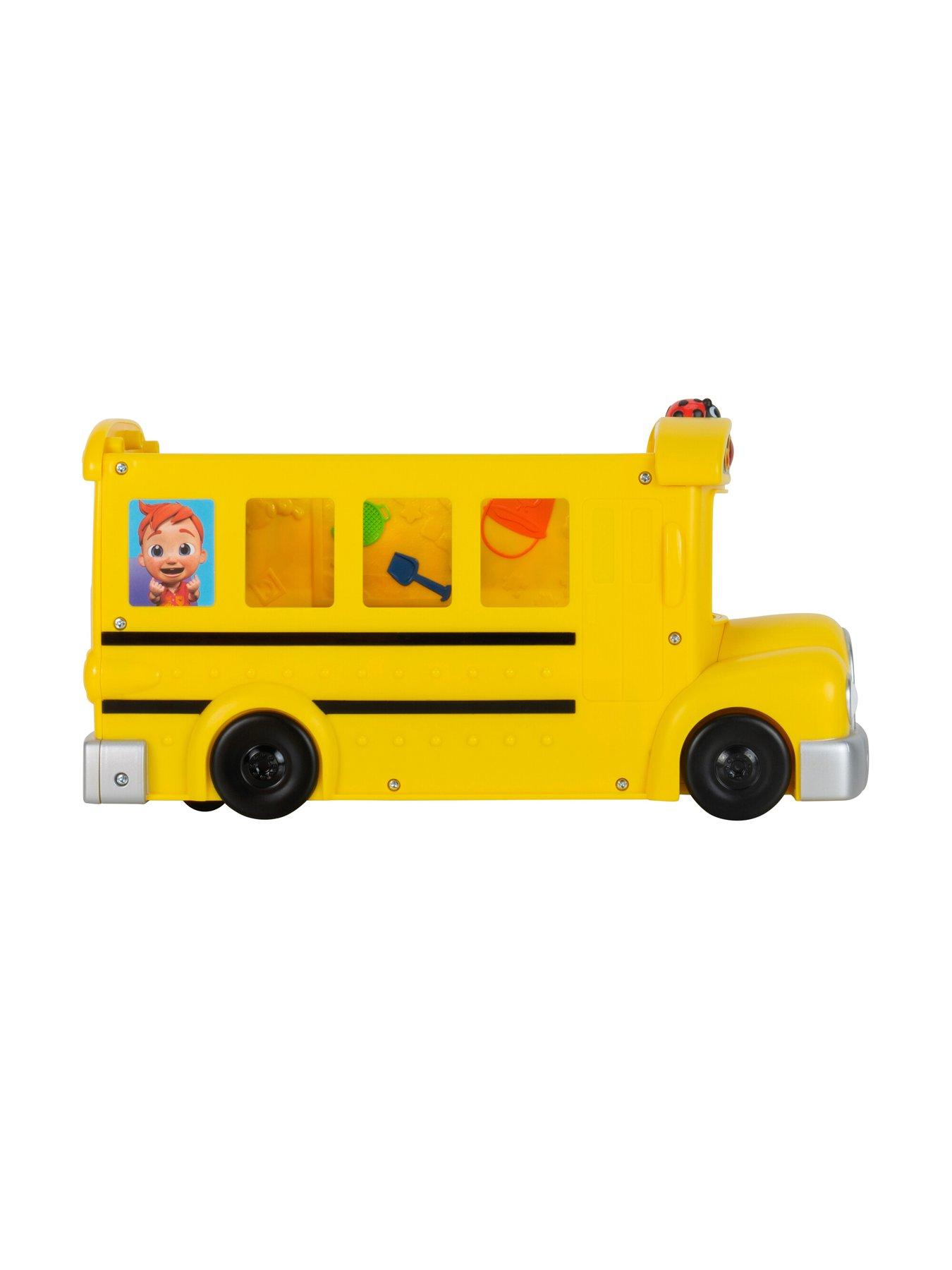 Image 4 of 8 of Cocomelon CoComelon Transforming School Time Bus - Lights and Sounds - 3 Favourite Songs - 6 Areas of Play - Removable JJ and Cody Figures