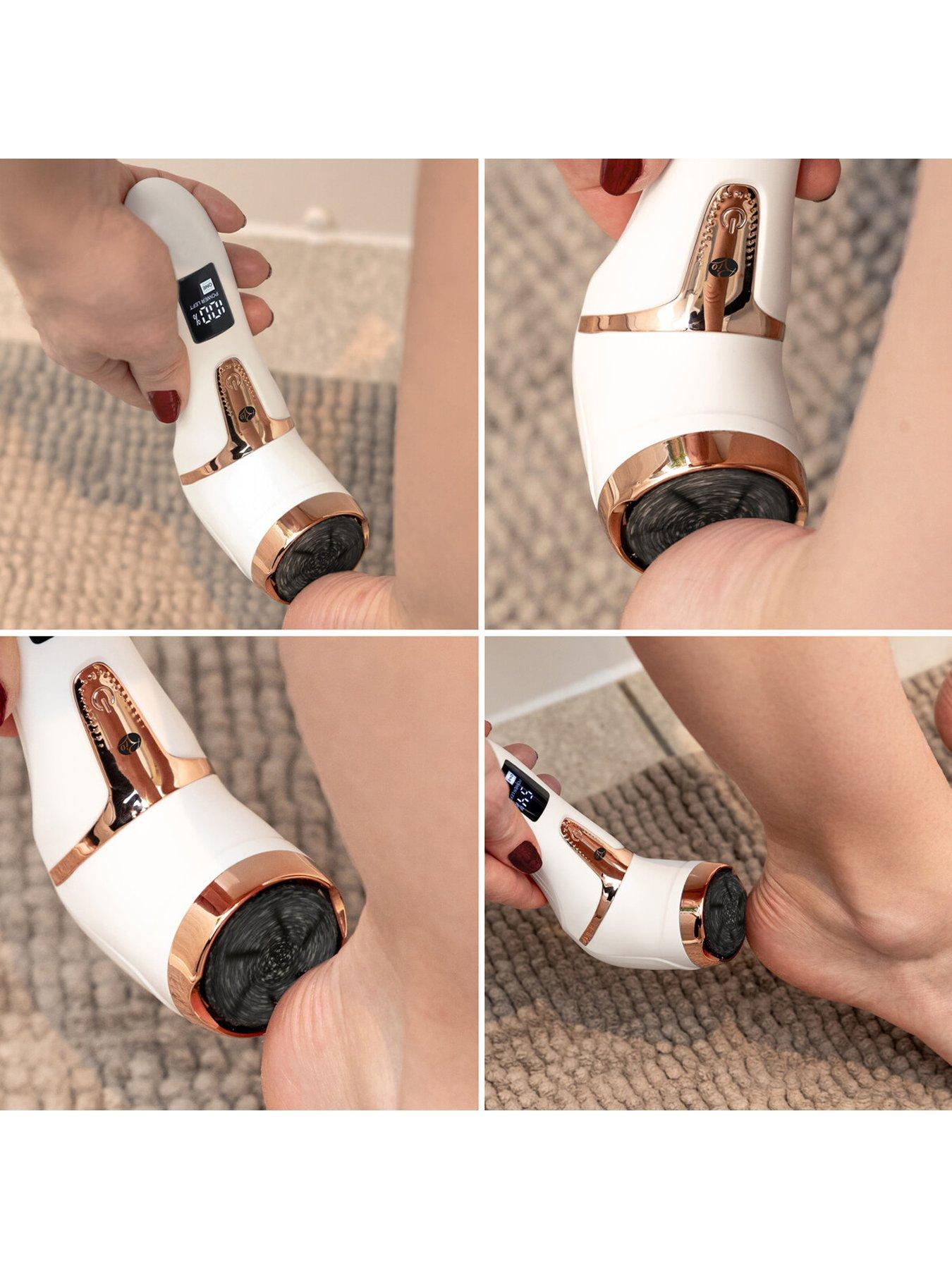 Image 2 of 8 of Rio Rio Go Smooth Electric Foot File Hard Skin Remover with Vacuum Action
