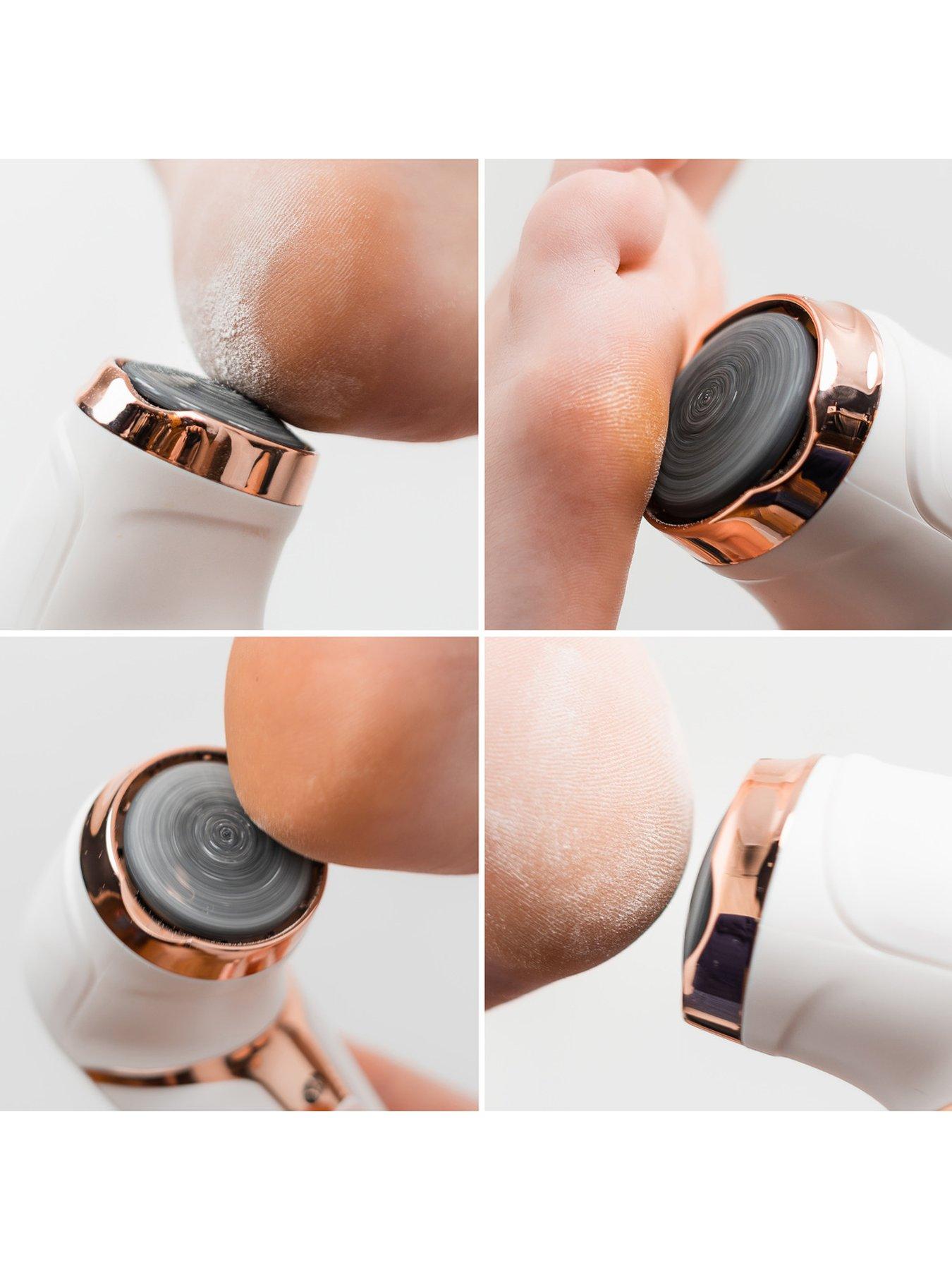 Image 3 of 8 of Rio Rio Go Smooth Electric Foot File Hard Skin Remover with Vacuum Action