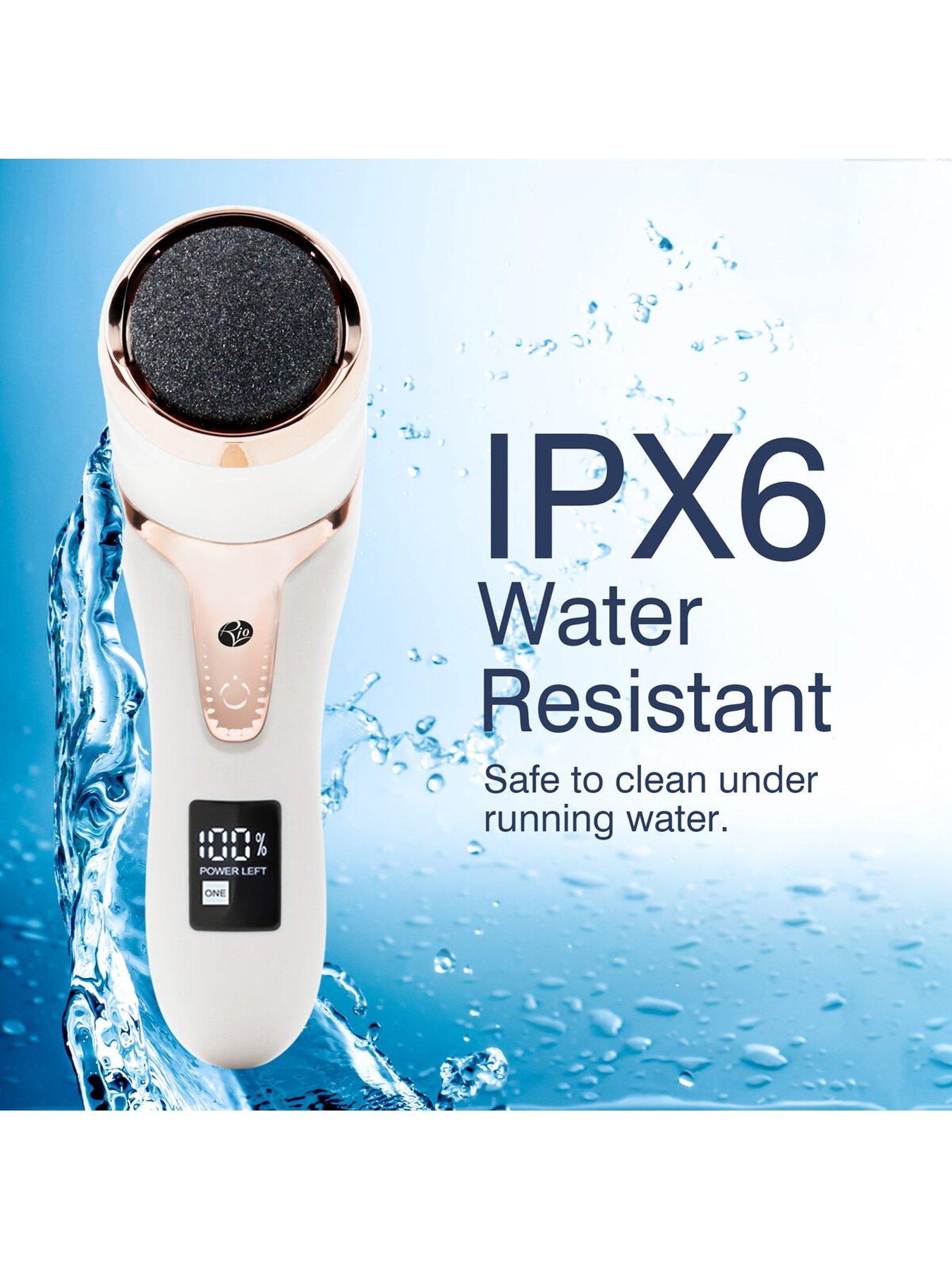 Image 7 of 8 of Rio Rio Go Smooth Electric Foot File Hard Skin Remover with Vacuum Action