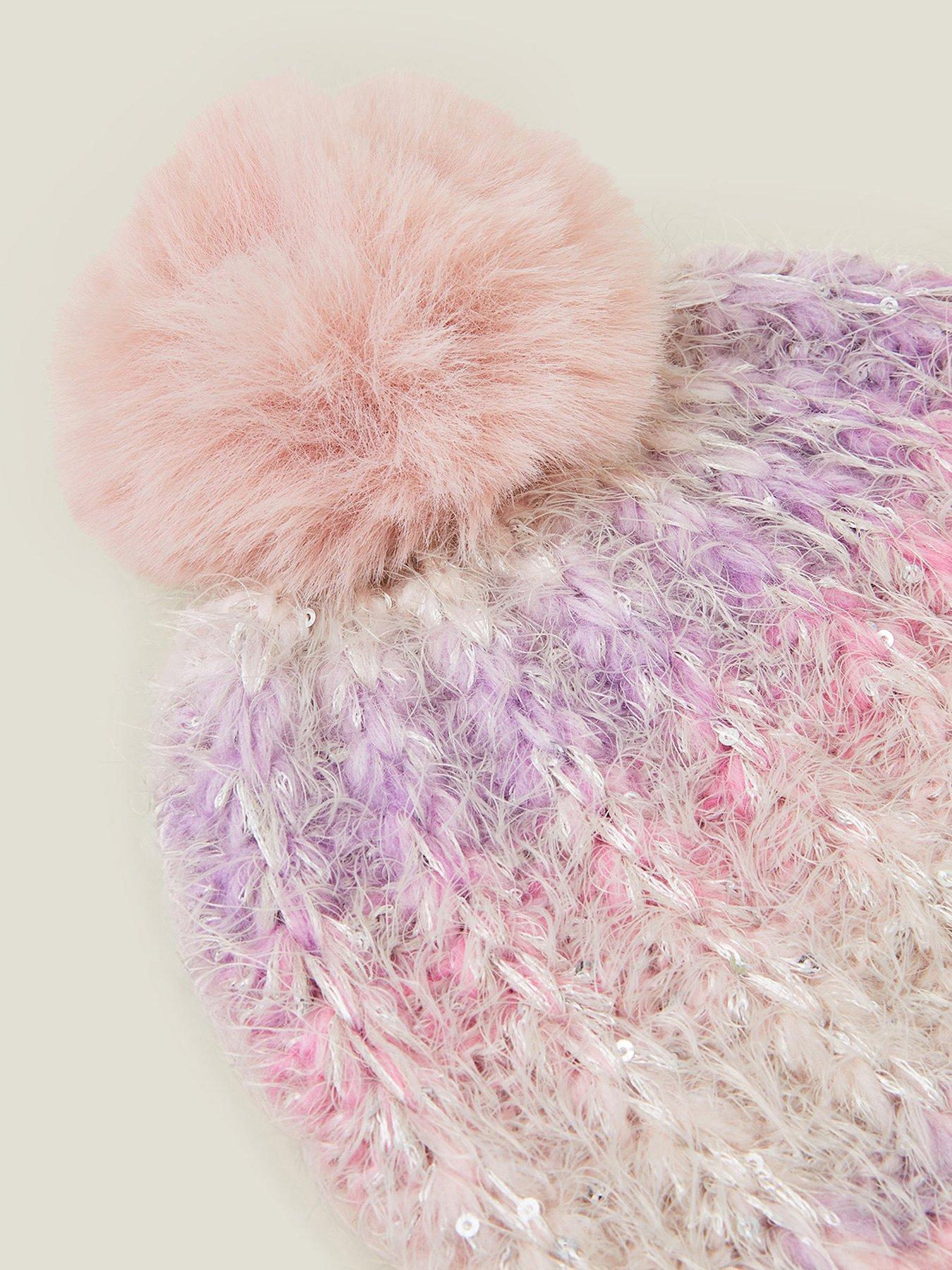 accessorize-girls-fluffy-ombre-beanie-purpledetail