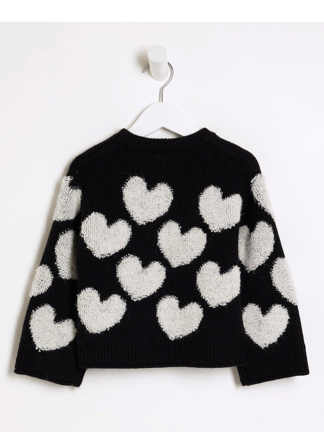 river-island-mini-mini-girl-boucle-heart-jumper-blackback