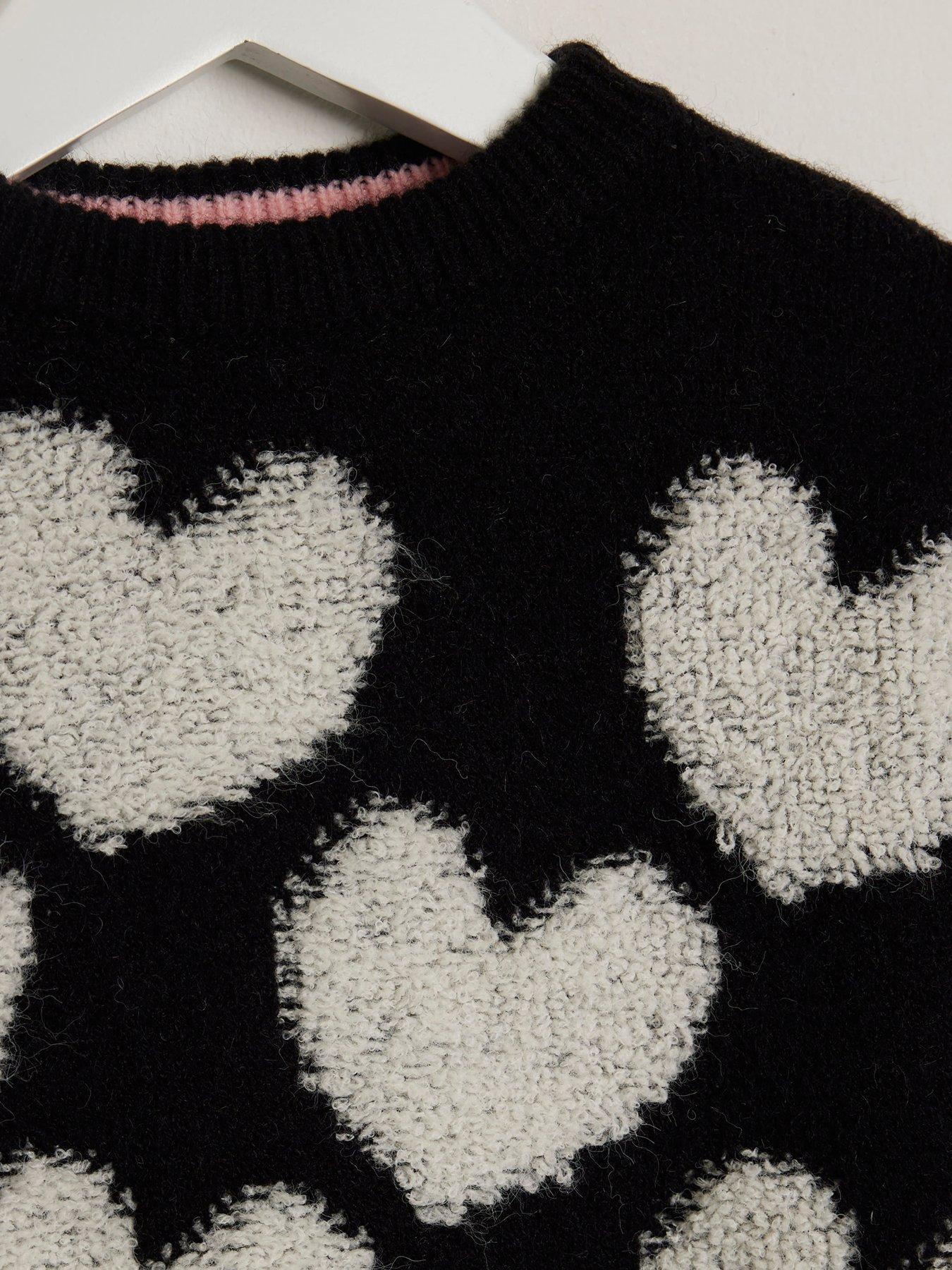 river-island-mini-mini-girl-boucle-heart-jumper-blackdetail