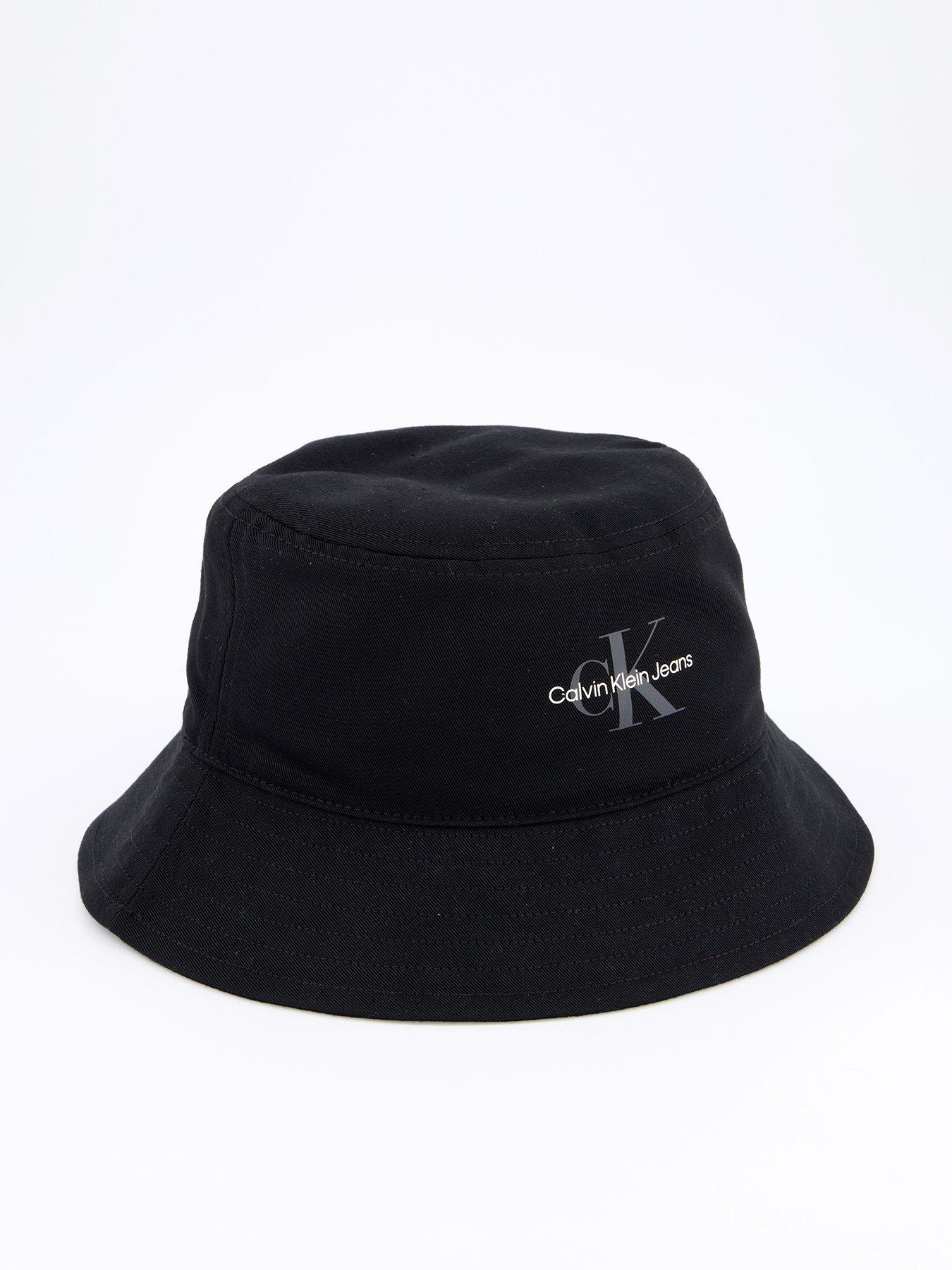 calvin-klein-jeans-mono-logo-bucket-hat-black