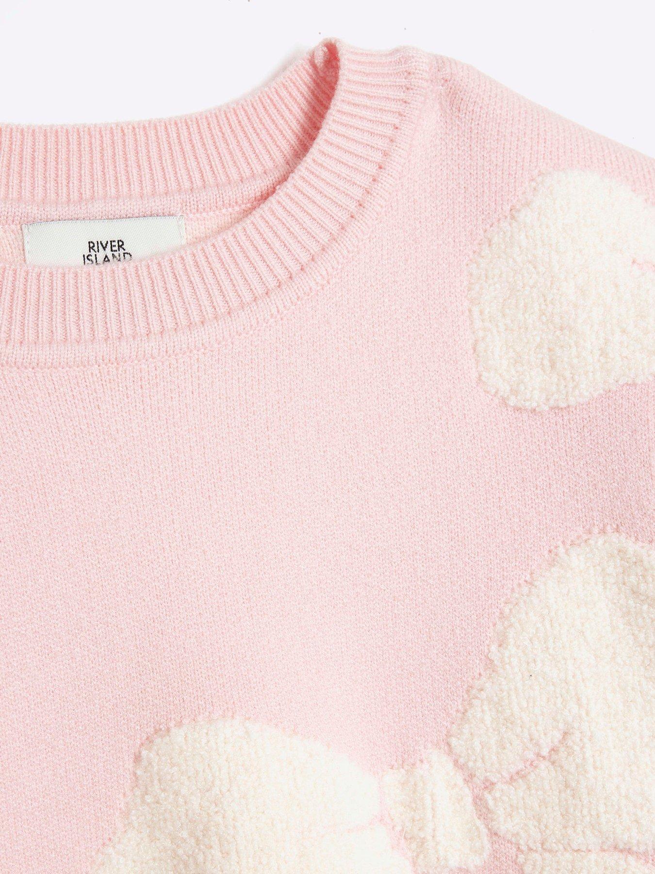 river-island-older-girl-boucle-bow-jumper-pinkoutfit