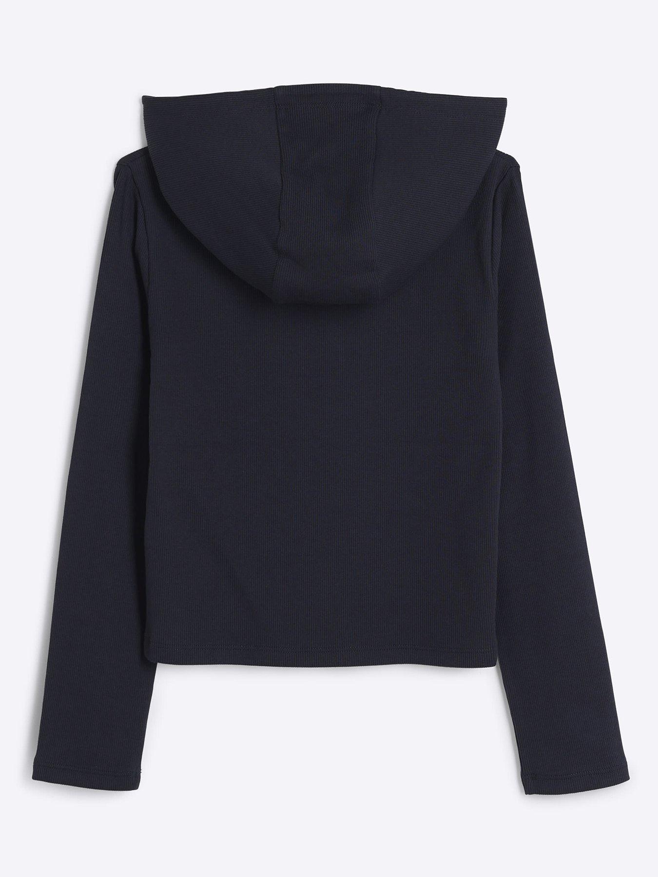 river-island-older-girl-ribbed-college-hoodie-navyback