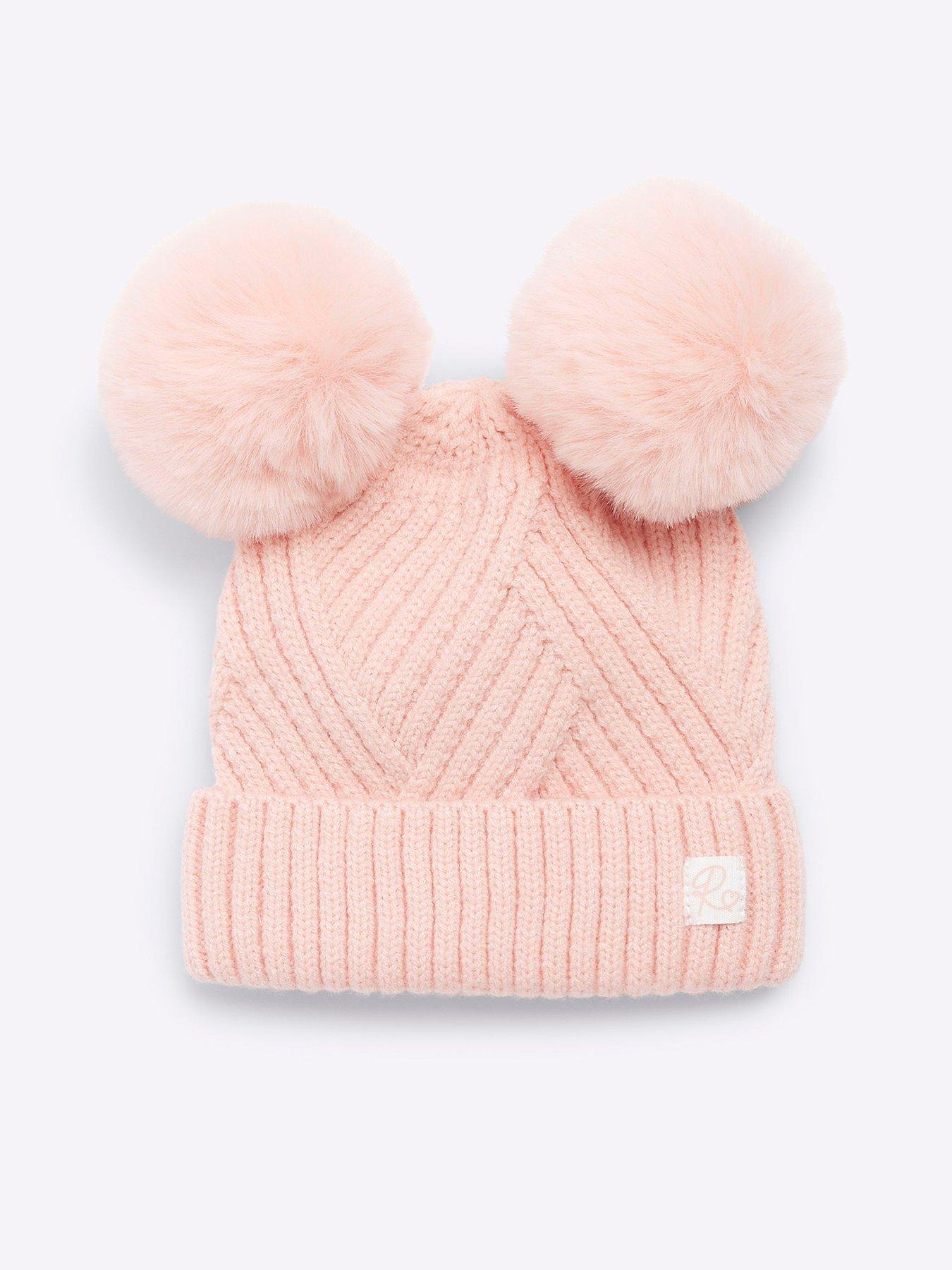 river-island-baby-baby-girl-double-pom-pom-beanie-pink