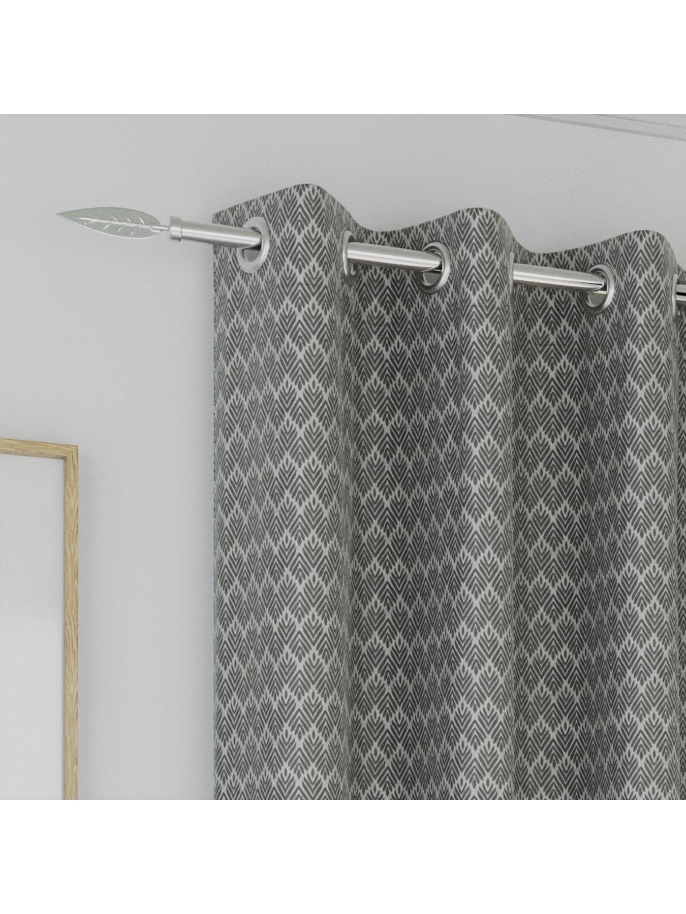 Image 2 of 3 of The Very Collection Denver Lined Eyelet Curtains