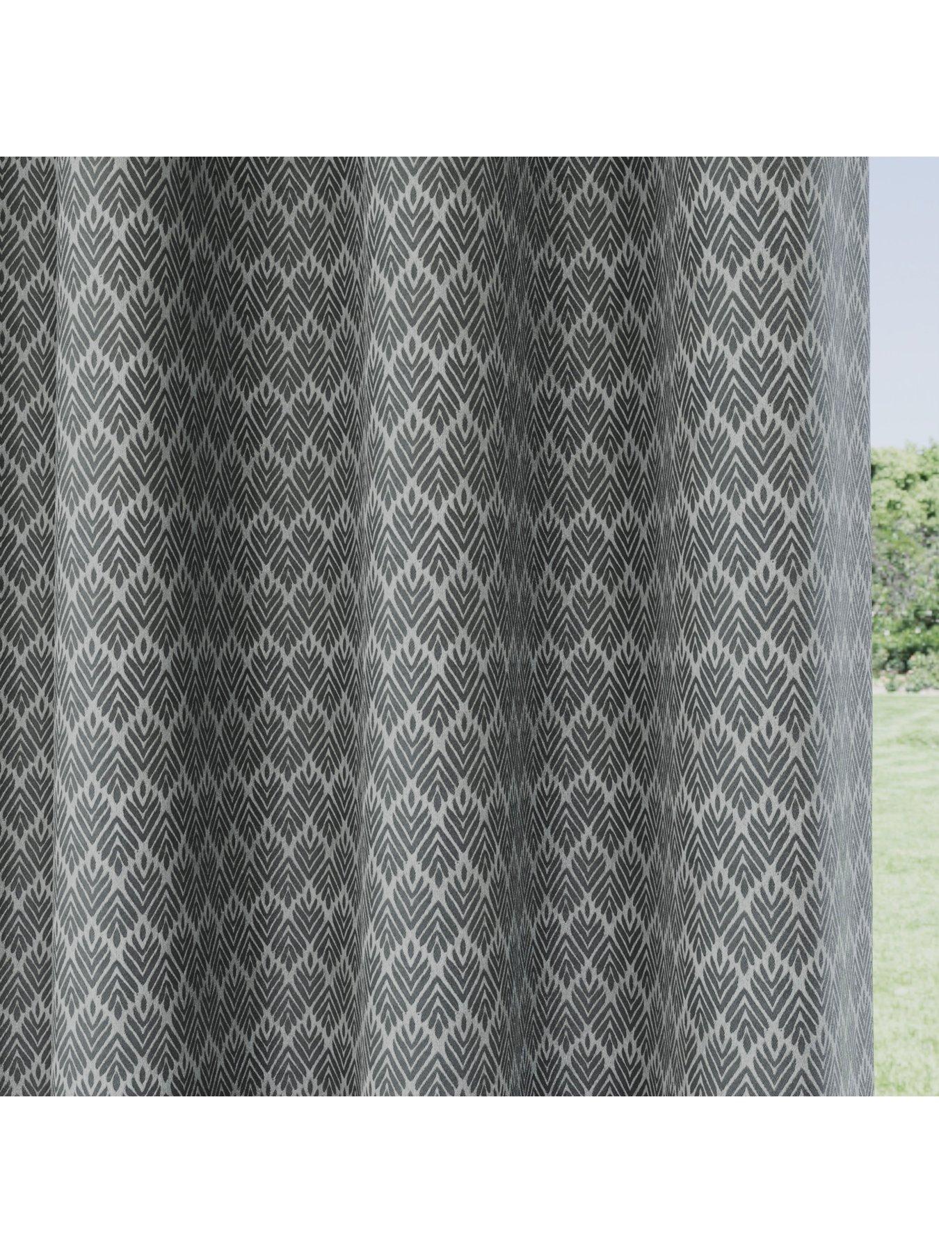 Image 3 of 3 of The Very Collection Denver Lined Eyelet Curtains