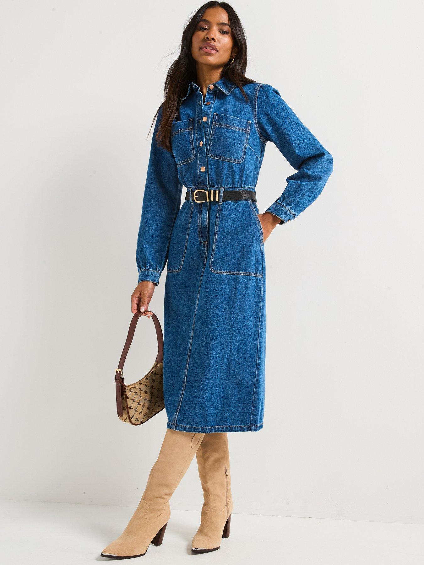 v-by-very-denim-midi-dress-midi-washdetail