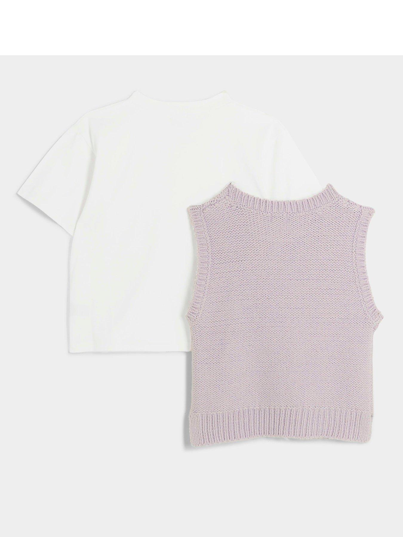 river-island-girls-cable-knit-vest-top-and-t-shirt-purpleback